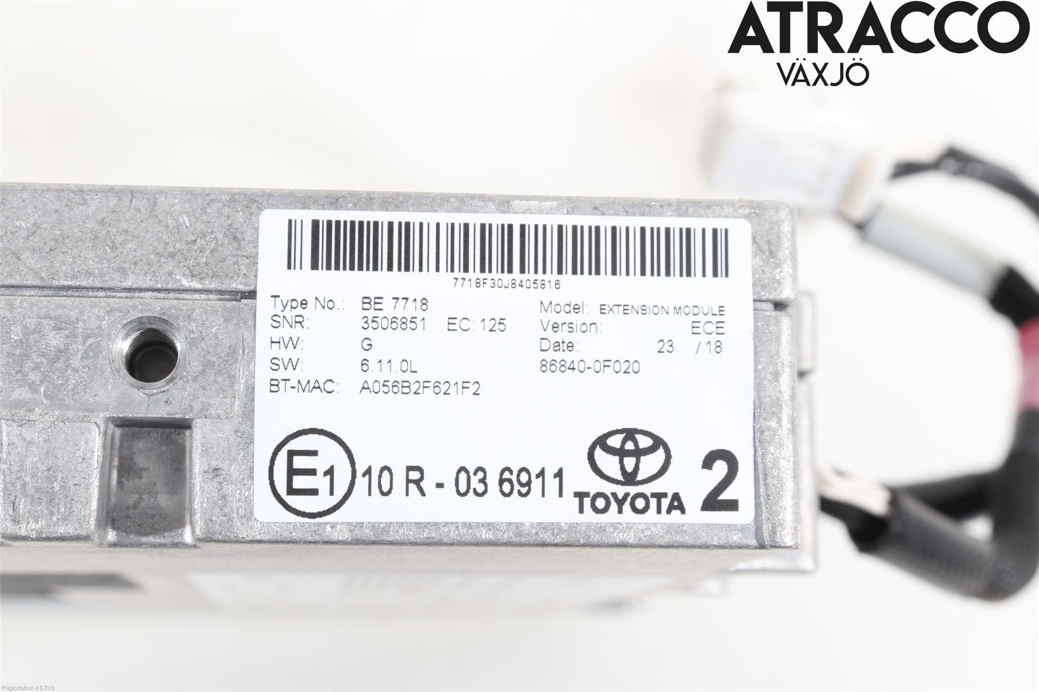 Toyota YARIS XP130 15-20 Cd Radio - Multimediapanel