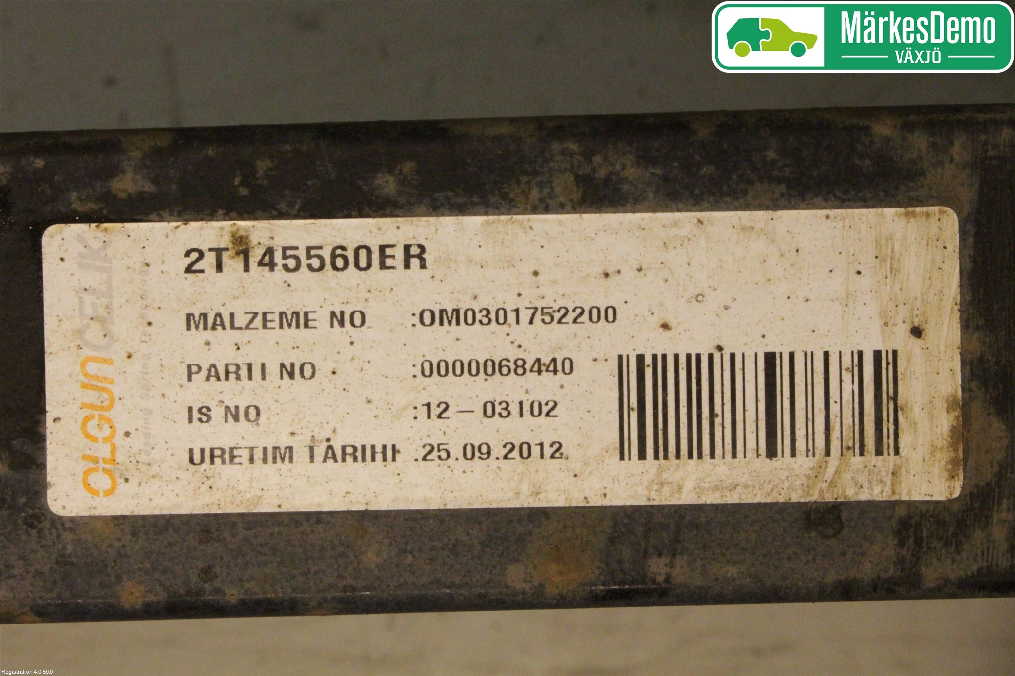 Ford TRANSIT CONNECT 09-13 Fjäder Bak Blad