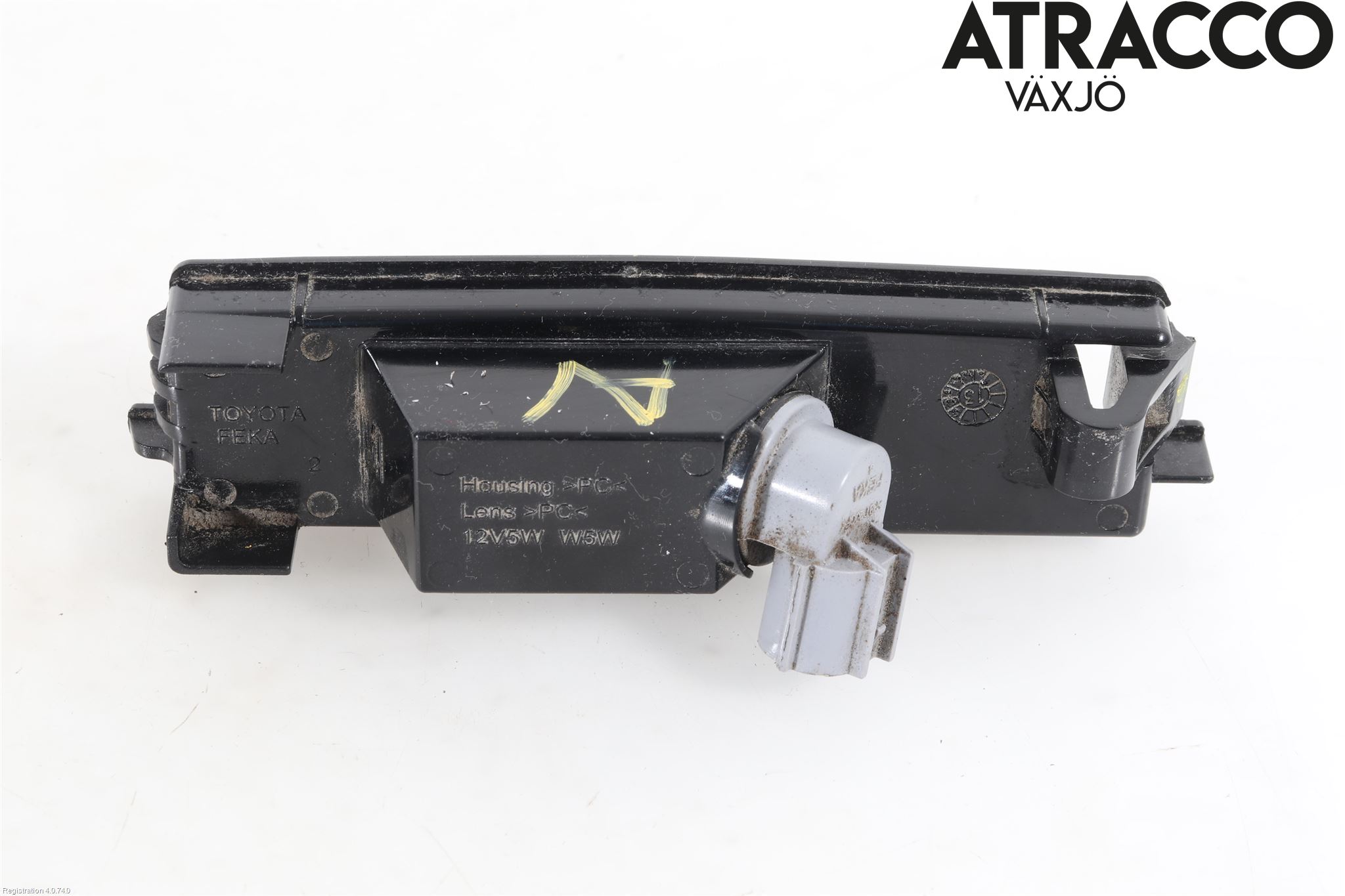 Toyota AURIS 13-19 Skylt Belysning