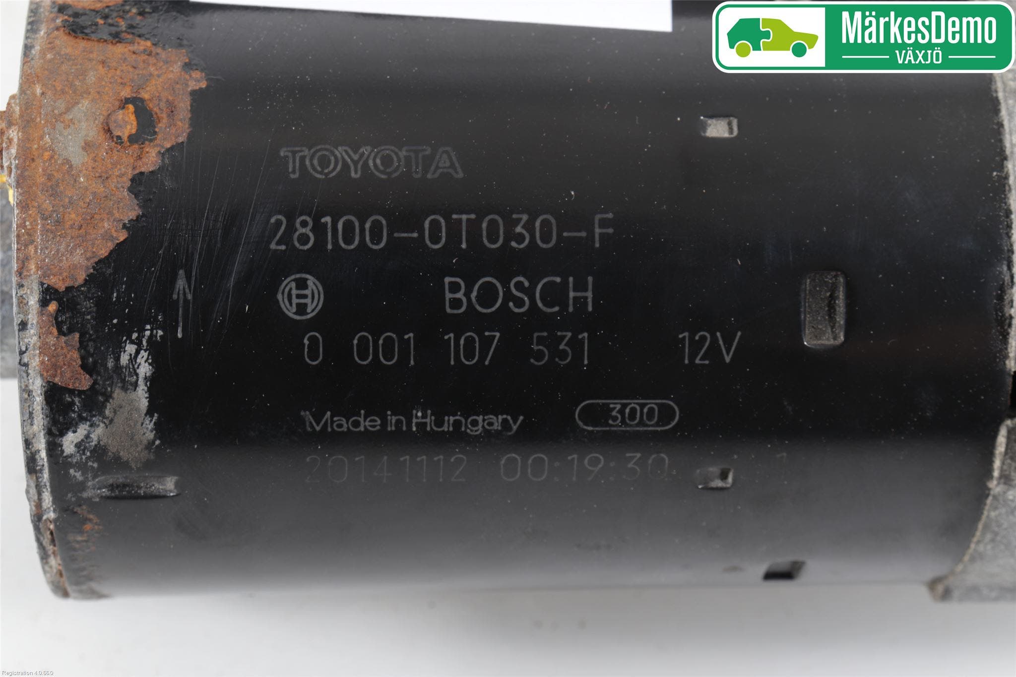 Toyota AVENSIS 09-15 Startmotor