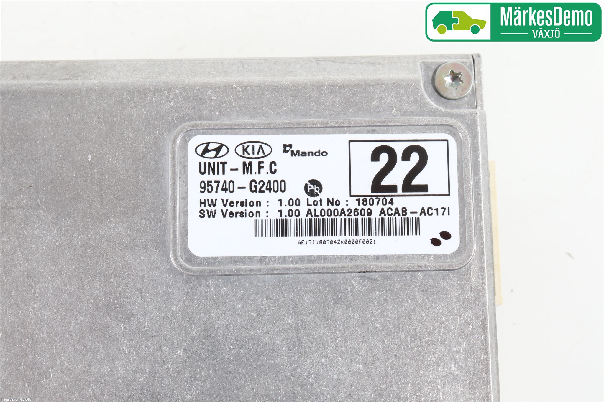 Hyundai IONIQ AE 17-22 Sensor Aktivt Kollisionsskydd
