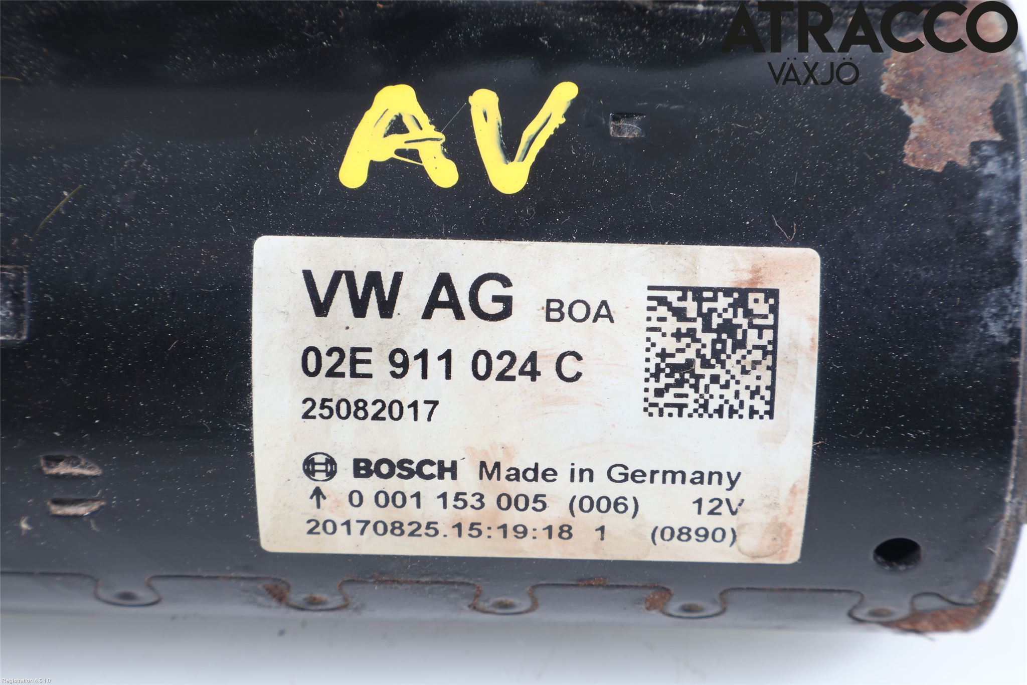 Volkswagen VW TRANSP/CARAVELLE (T6) 16-22 Startmotor Diesel