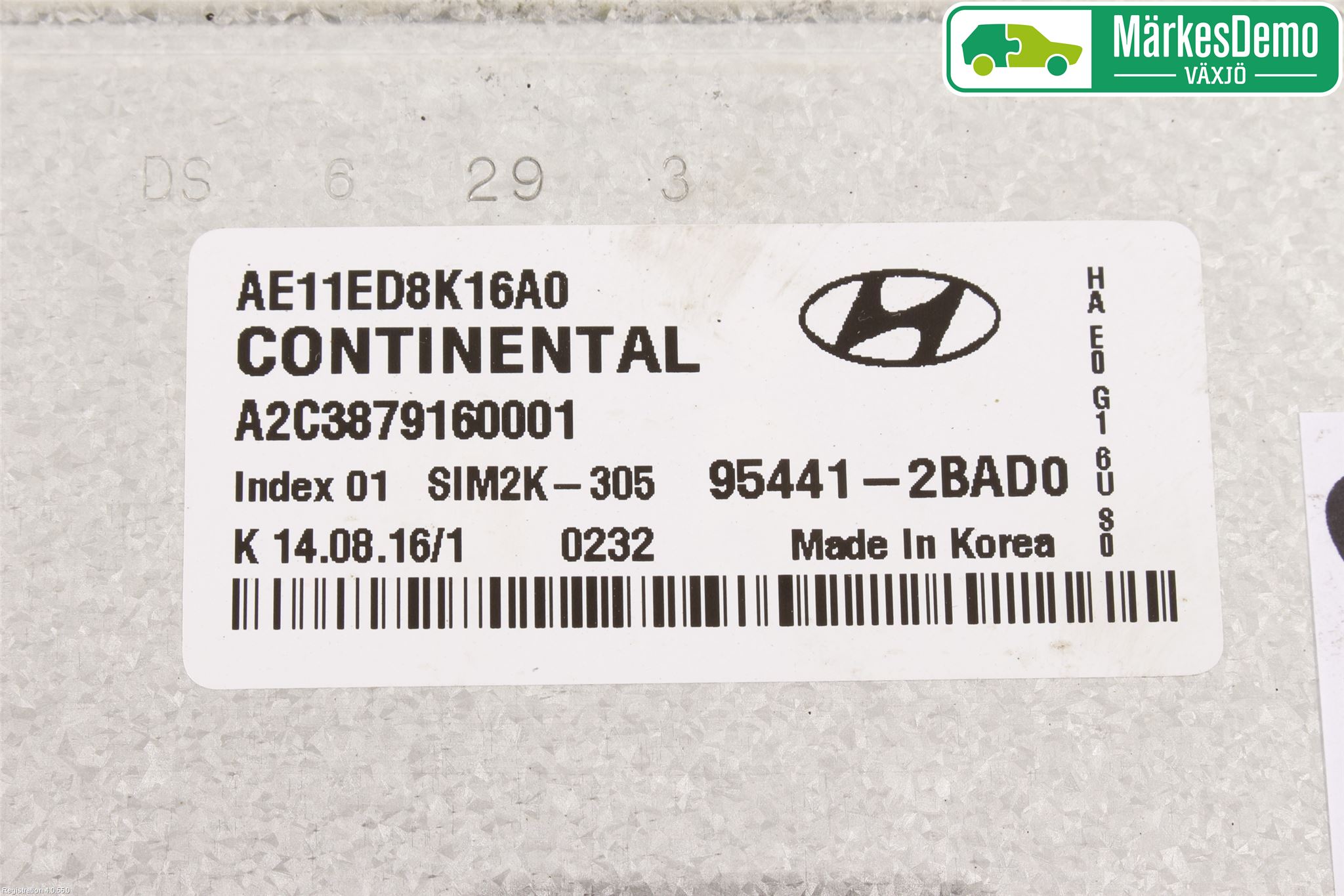 Hyundai IONIQ AE 17-22 Styrenhet Växellåda