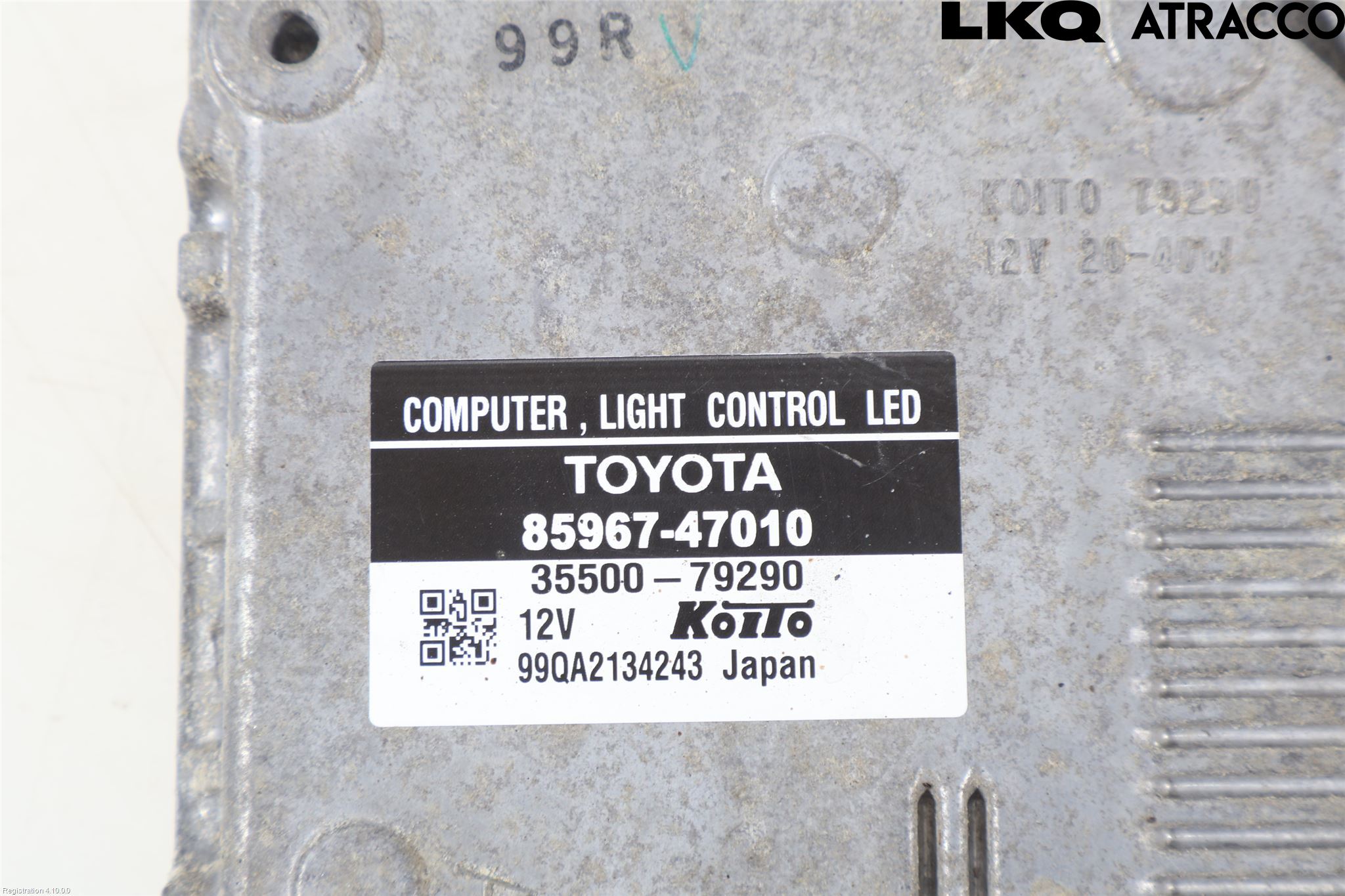 Toyota PRIUS ZVW30 09-20 Styrenhet Strålkastare