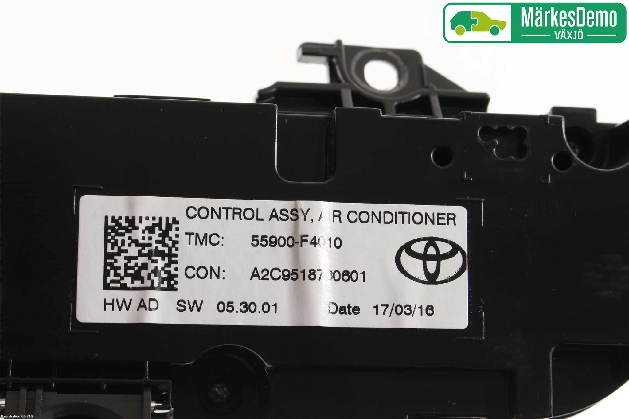 Toyota C-HR 16-23 Ac Styrenhet Ac Manöveren