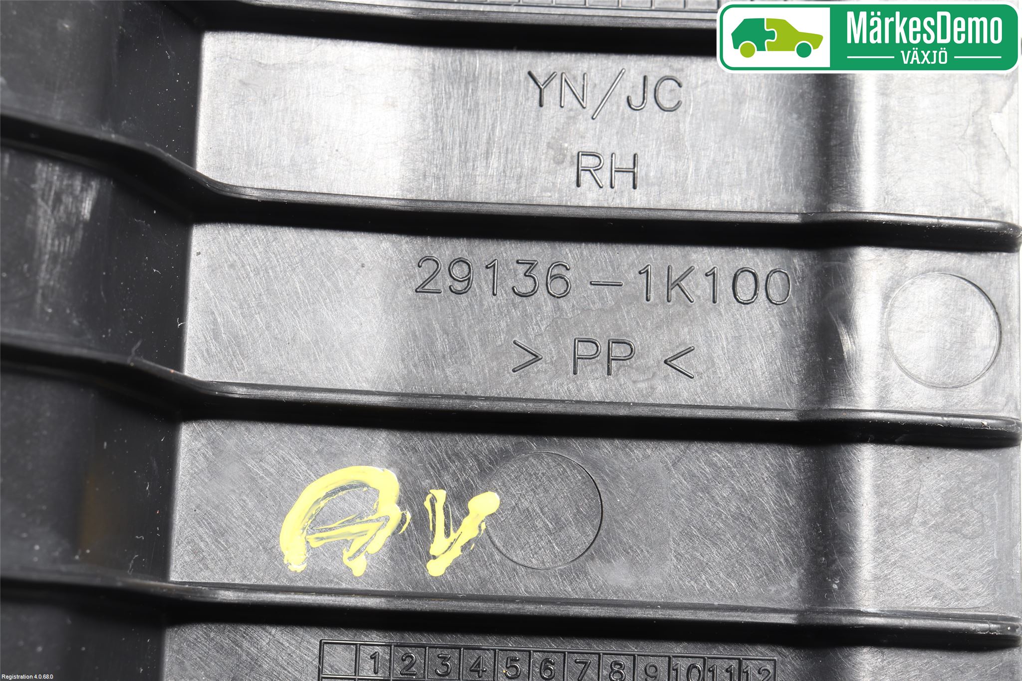 Hyundai ix20 Deflektor Plåt-Plast Kylning