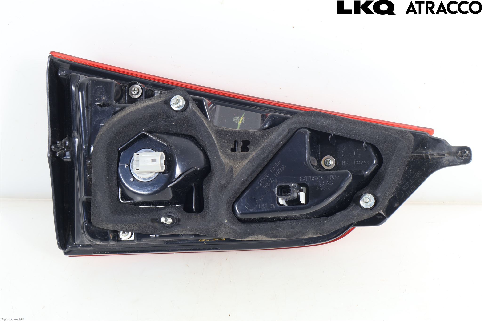 Nissan QASHQAI 17-21 Bakljus Lucka Hö