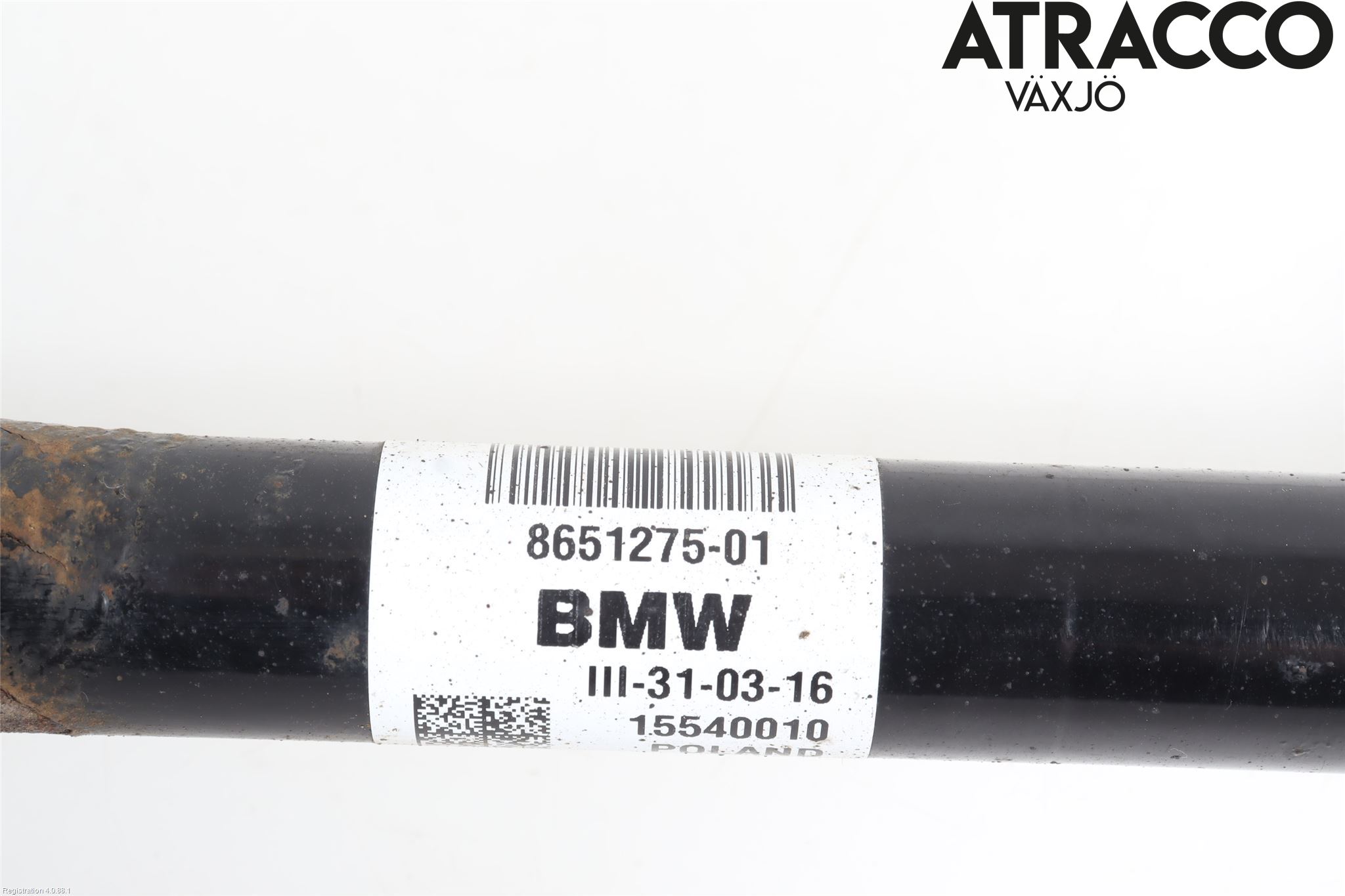 Mini COOPER CLUBMAN F54 16- Drivaxel Fram Vänster