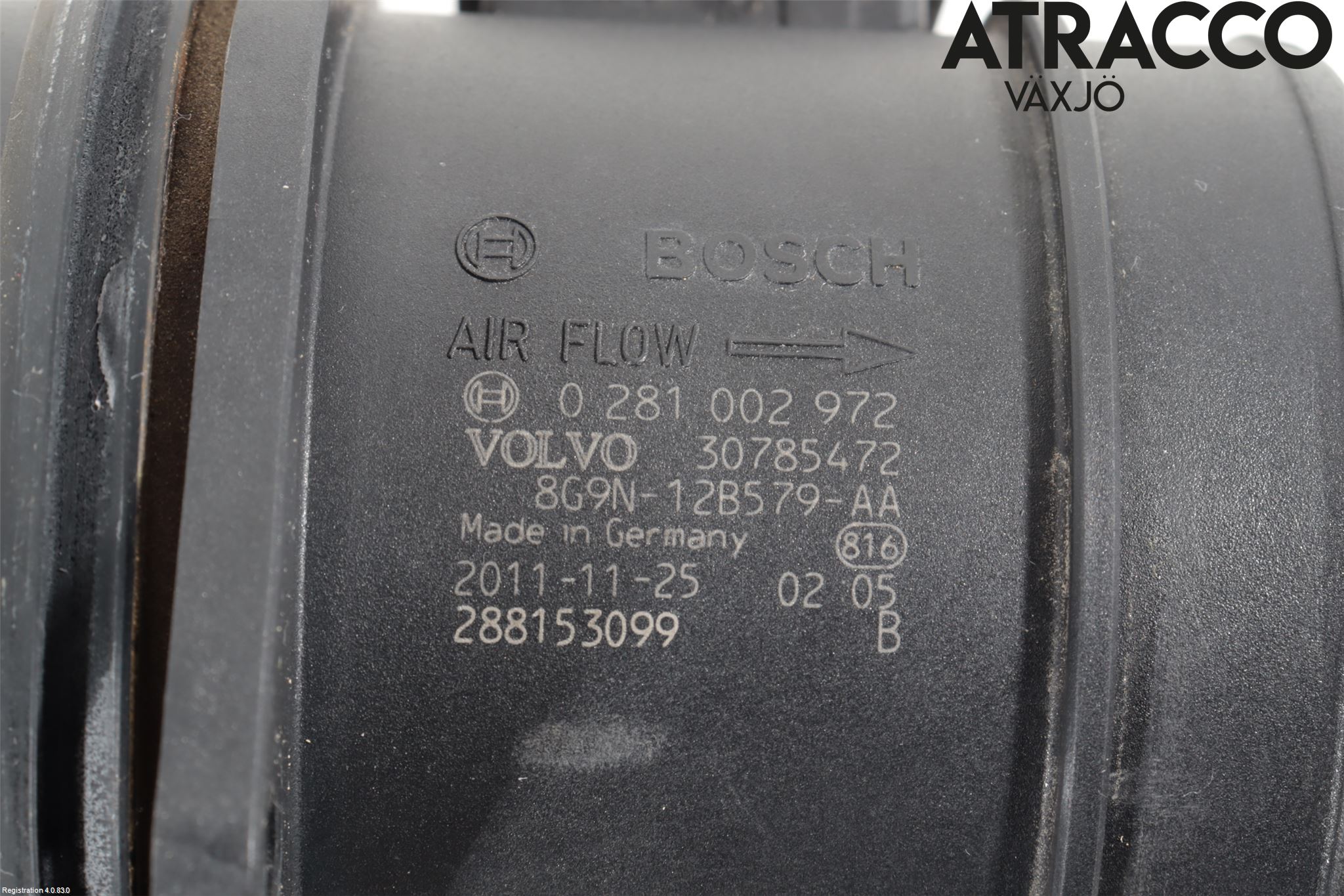 Volvo V70 08-13 Injluftmassamätare