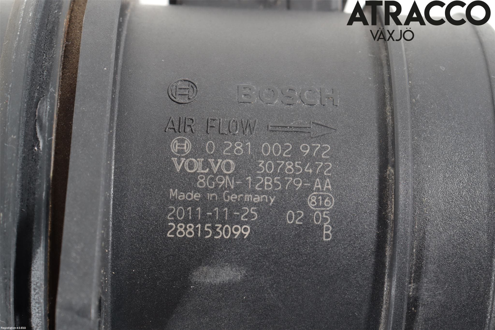 Volvo V70 08-13 Injluftmassamätare