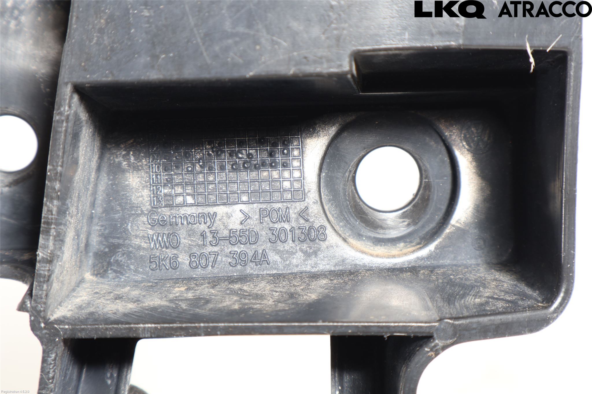 Volkswagen VW GOLF VI 09-13 Stötfångarfäste Bak Hö