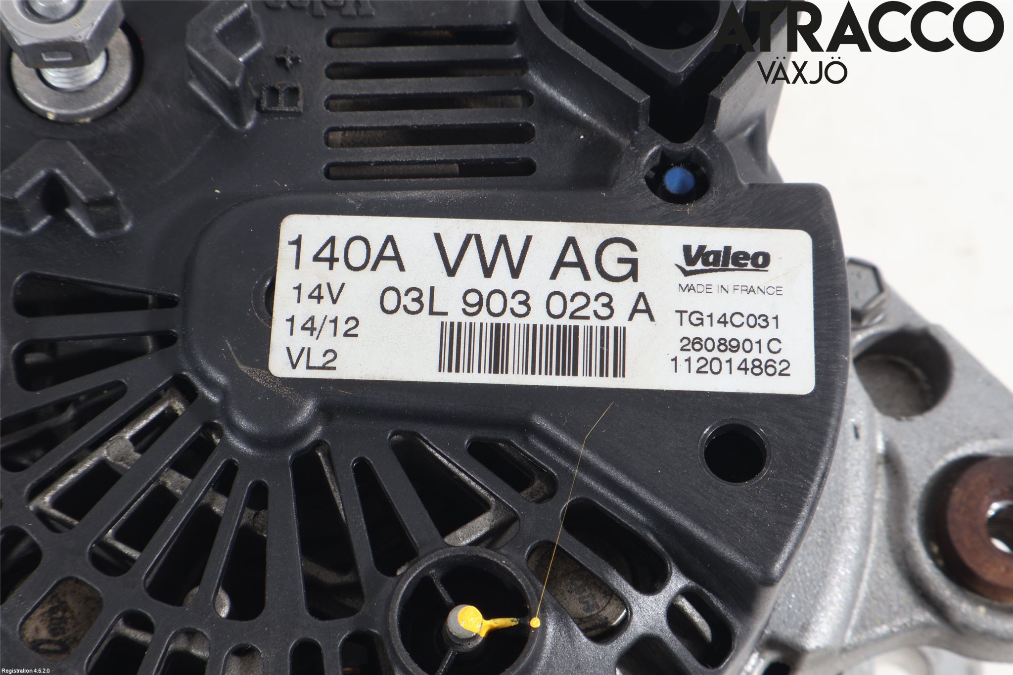 Audi A3/S3 05-13 Generator