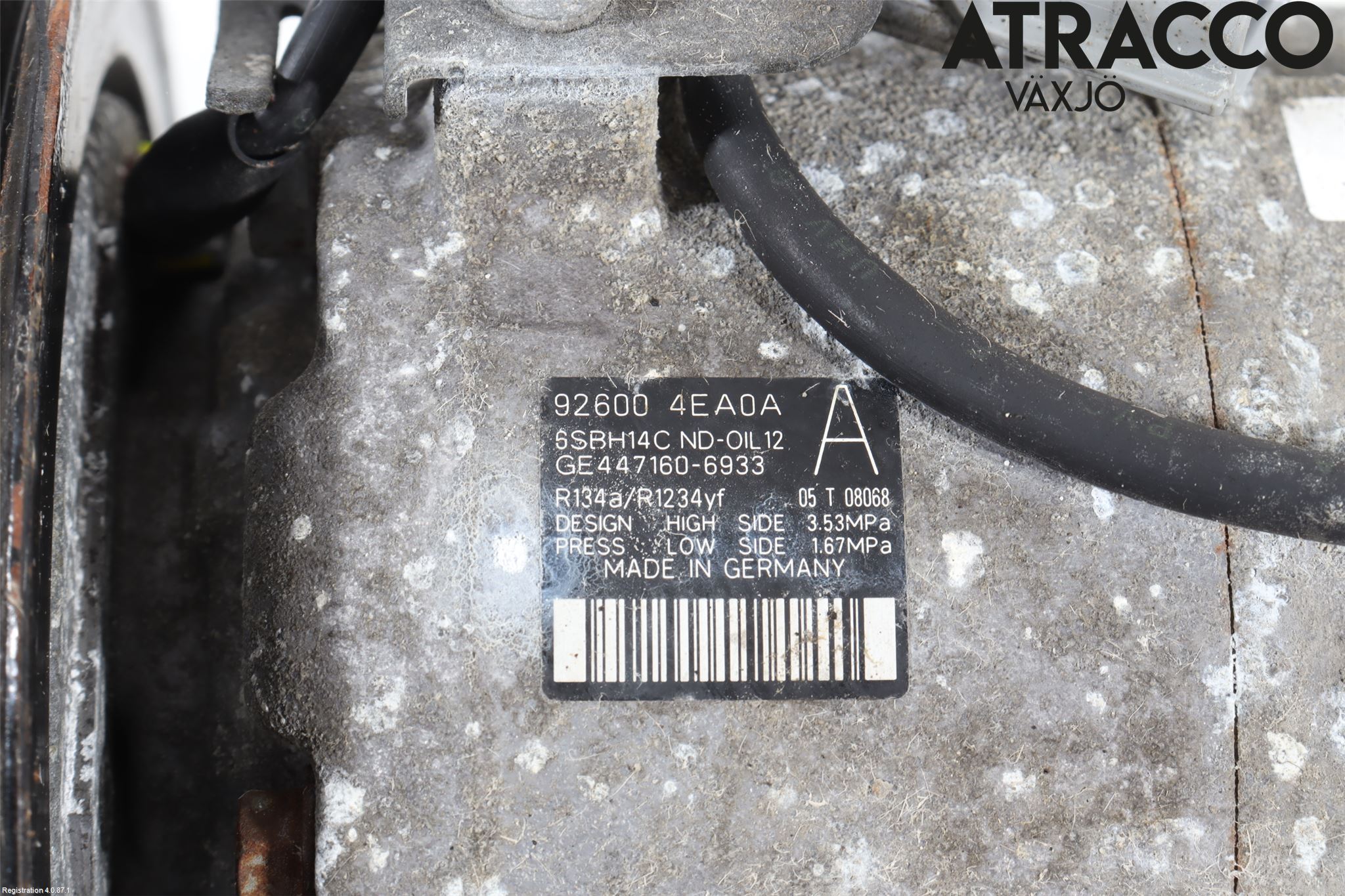 Nissan QASHQAI 14-17 Ac Kompressor