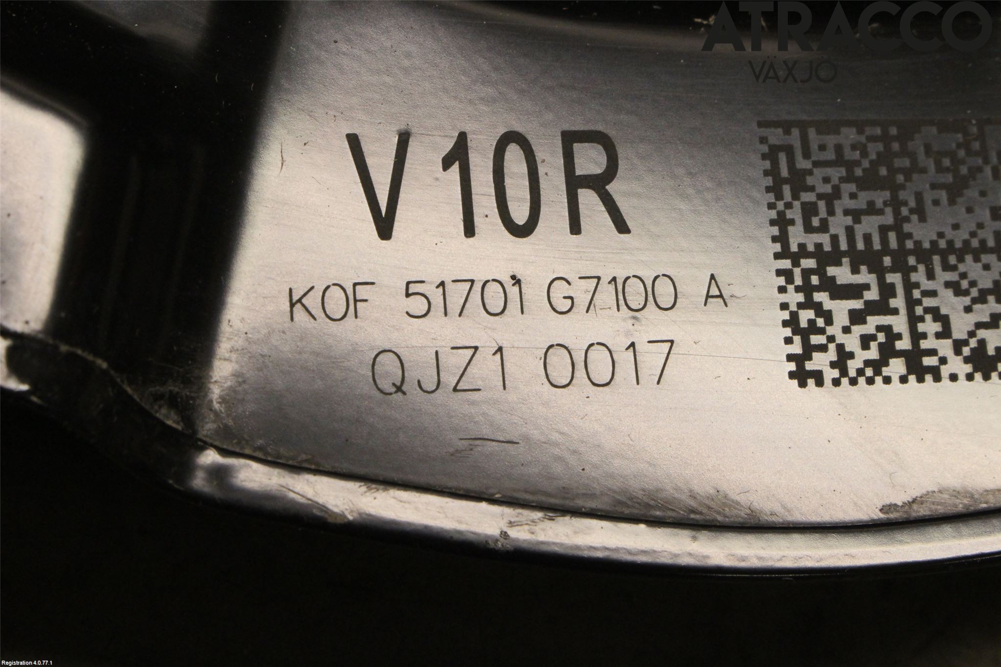 Hyundai IONIQ AE 17-22 Styrspindel Lagerhus Hö