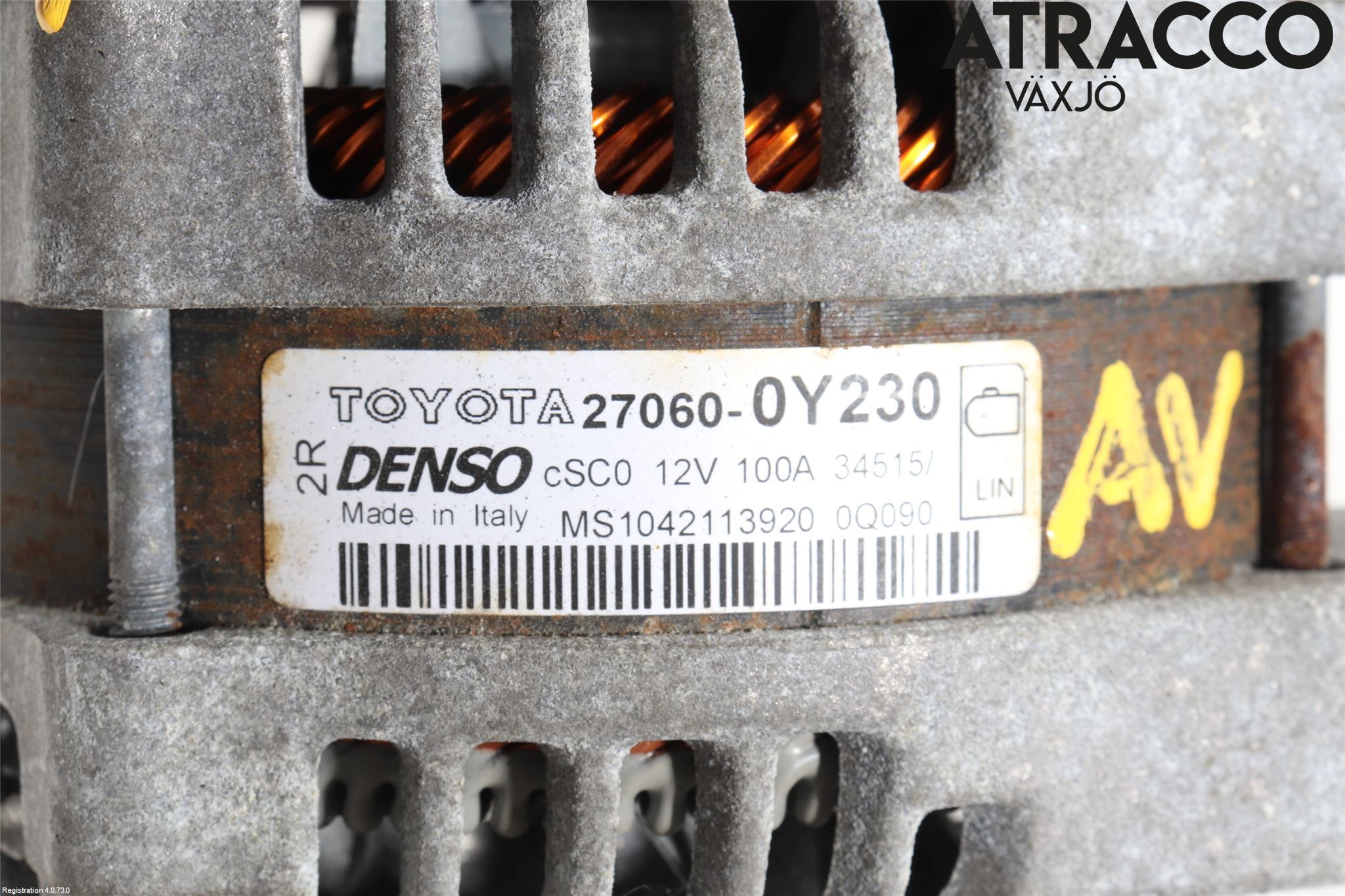 Toyota AURIS 13-19 Generator