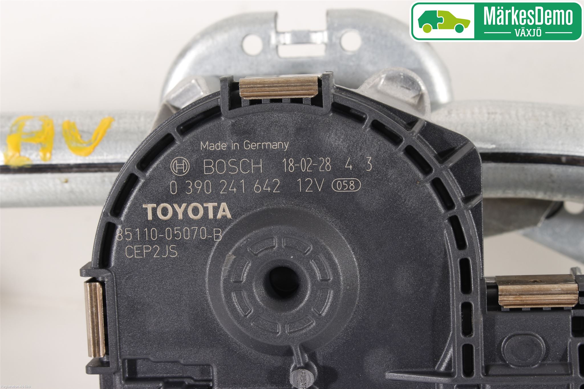 Toyota AVENSIS 16-18 Torkarmekanism Vindruta