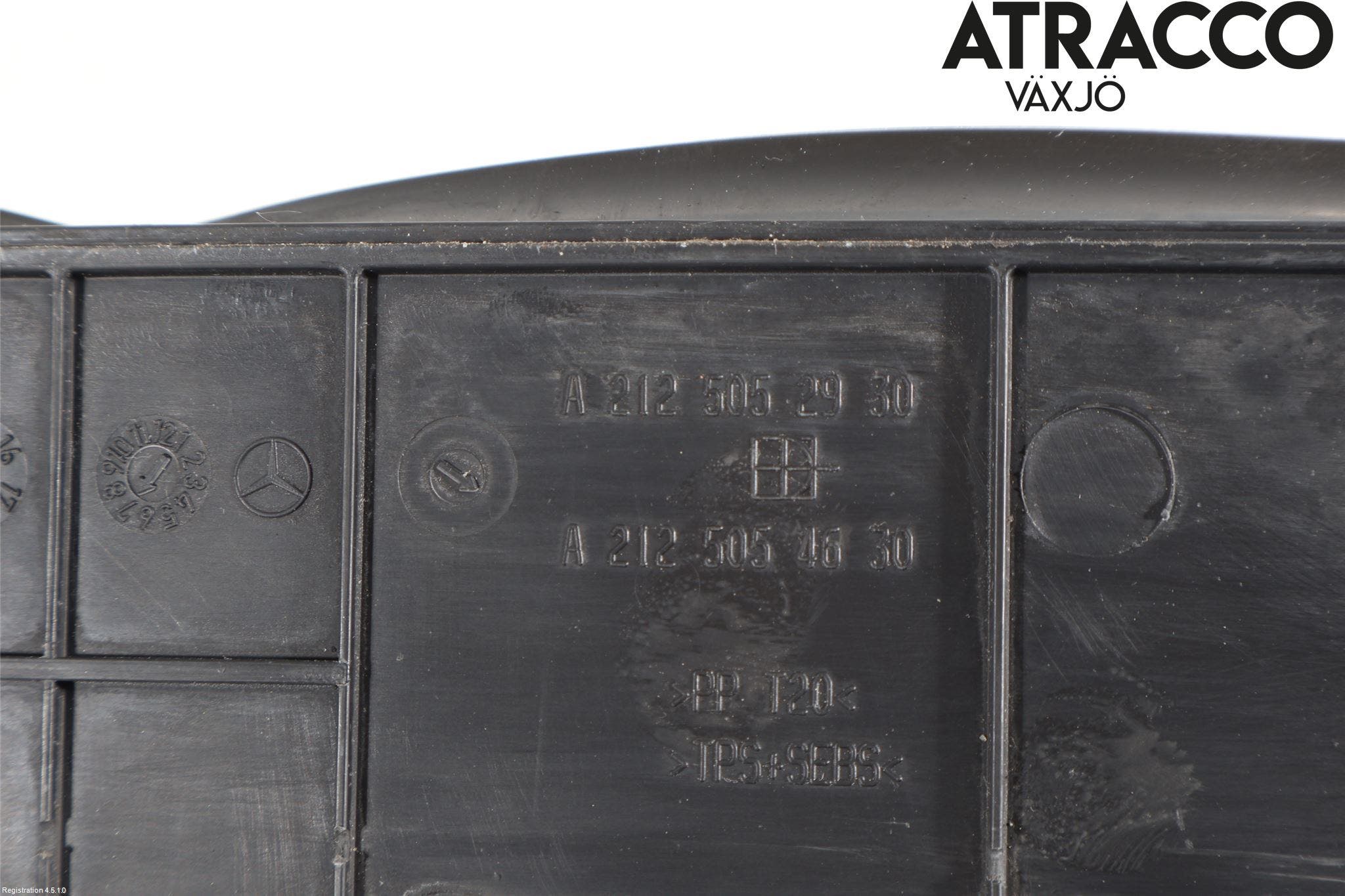 Mercedes-Benz MB E-KLASS (W212) 09-16 Deflektor Plåt-Plast Kylning