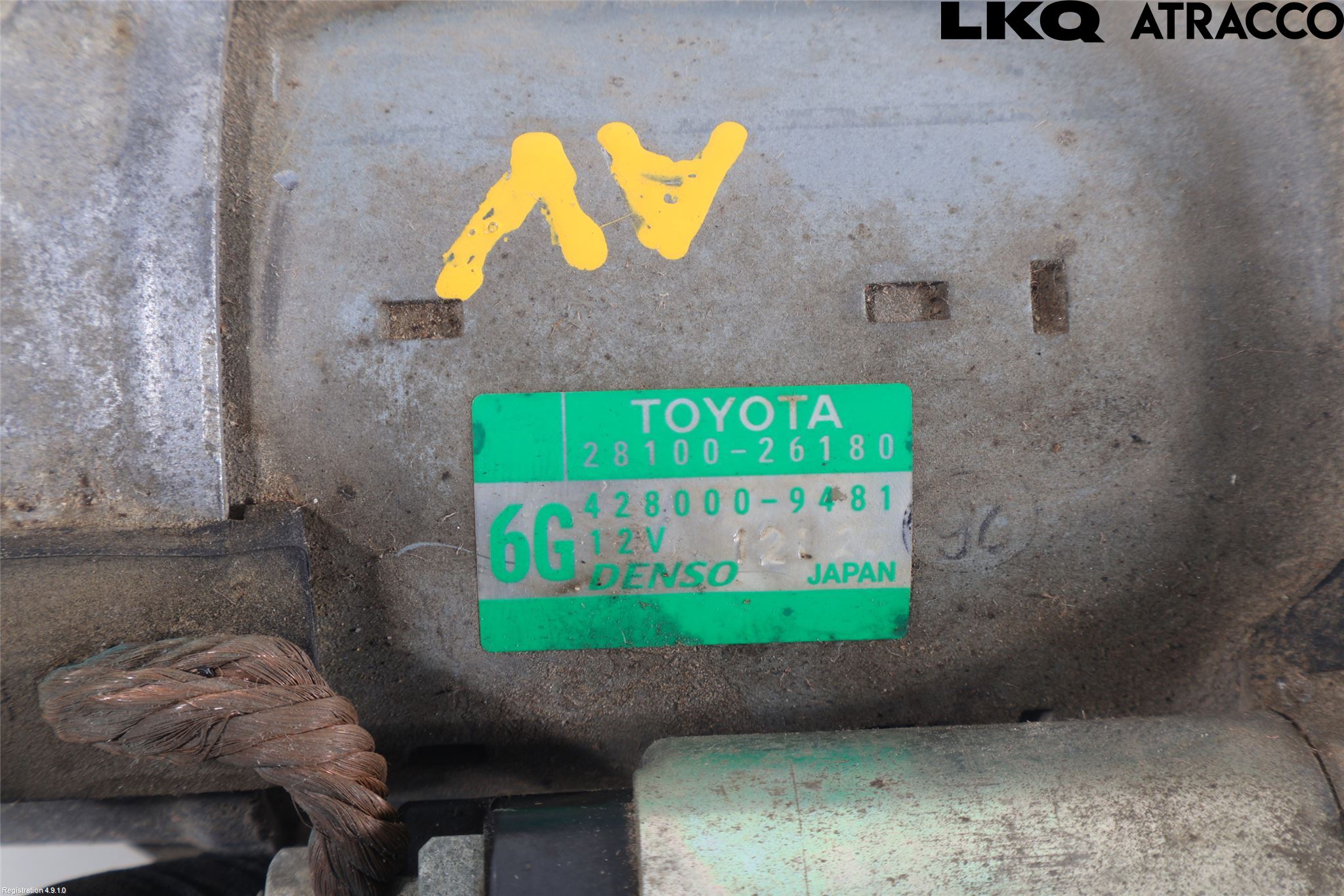 Toyota RAV4 13-18 Startmotor Diesel