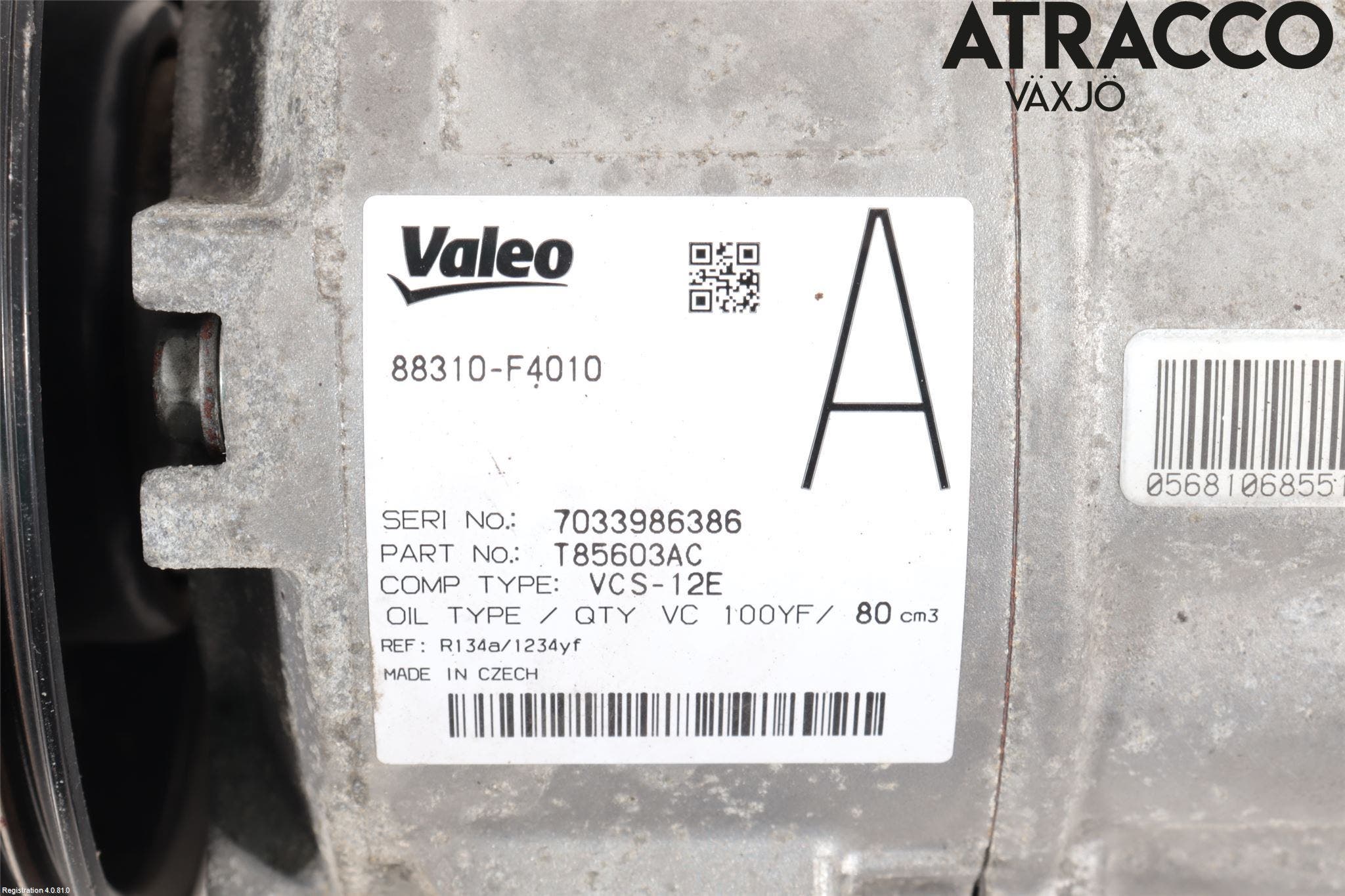 Toyota C-HR 16-23 Ac Kompressor