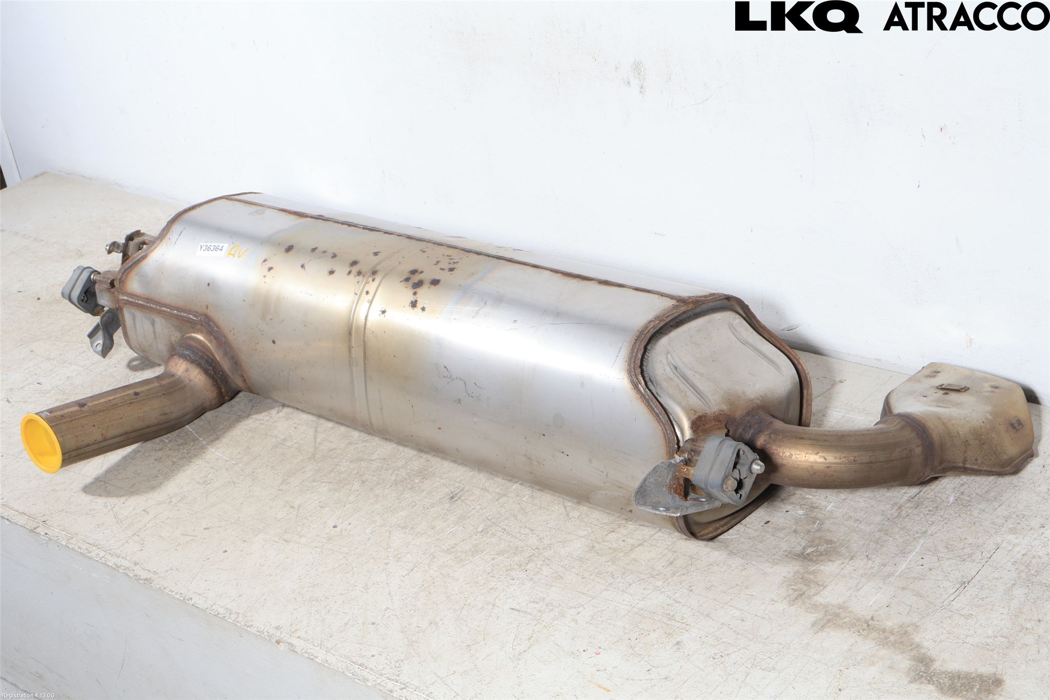 BMW 5 G30/G31/F90 17-23 Avgas Bakre Dämpare