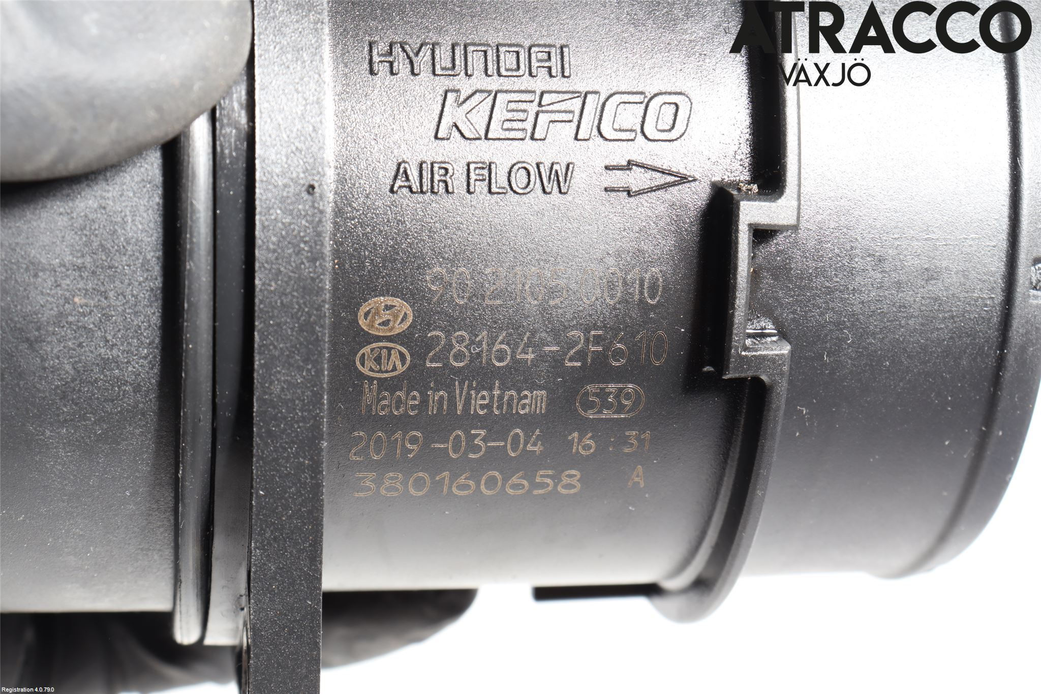 Hyundai TUCSON 05- Injluftmassamätare