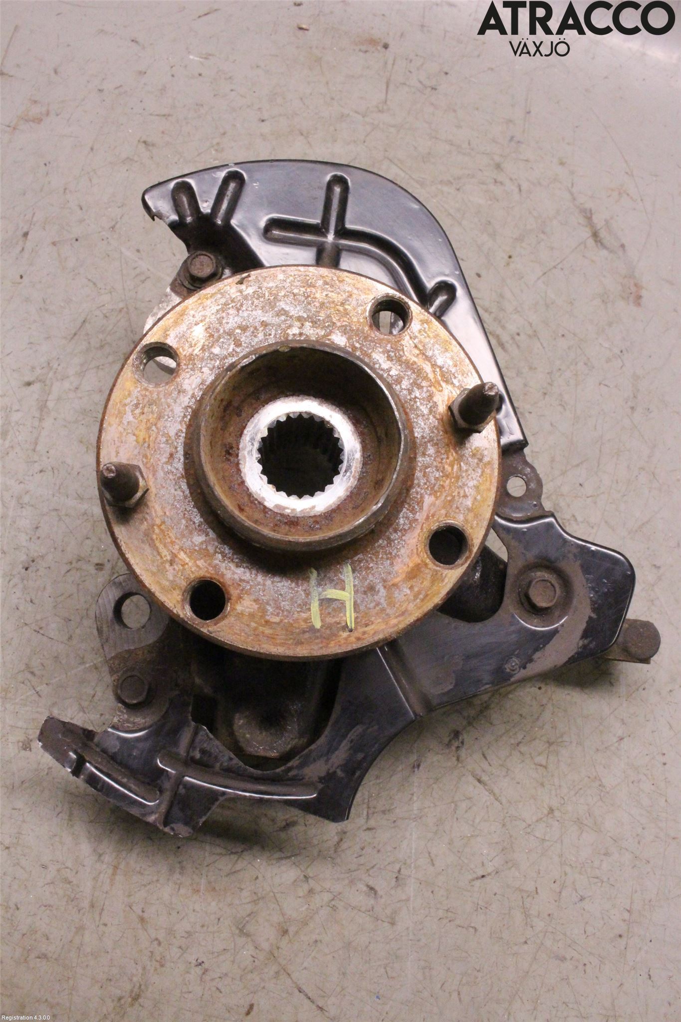 Fiat 500 07- Styrspindel Lagerhus Hö