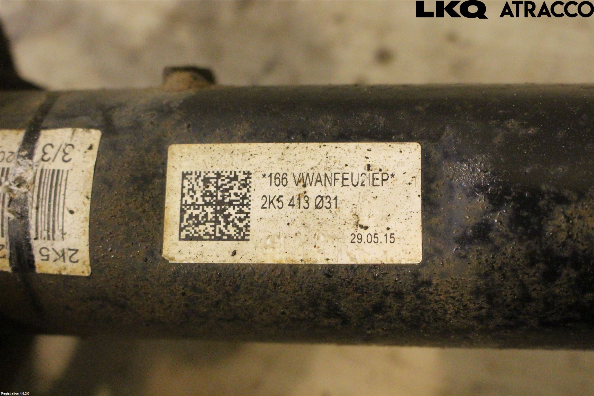 Volkswagen VW CADDY 16-20 Fjäderben Fram Höger