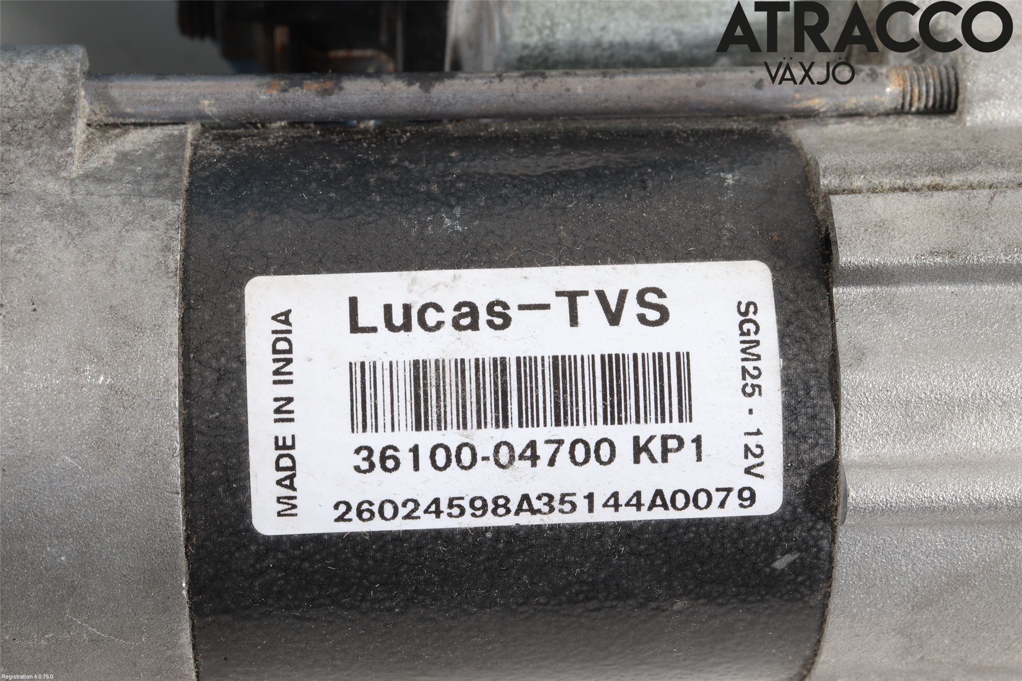 Hyundai i10 BA 14-16 Startmotor