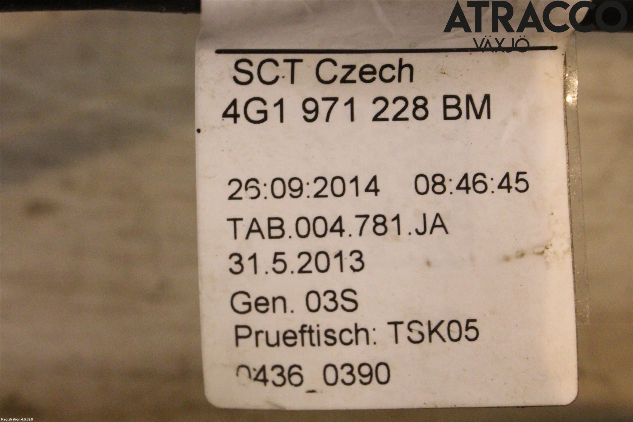 Audi A6 ALLROAD 12-18 Kabelhärva