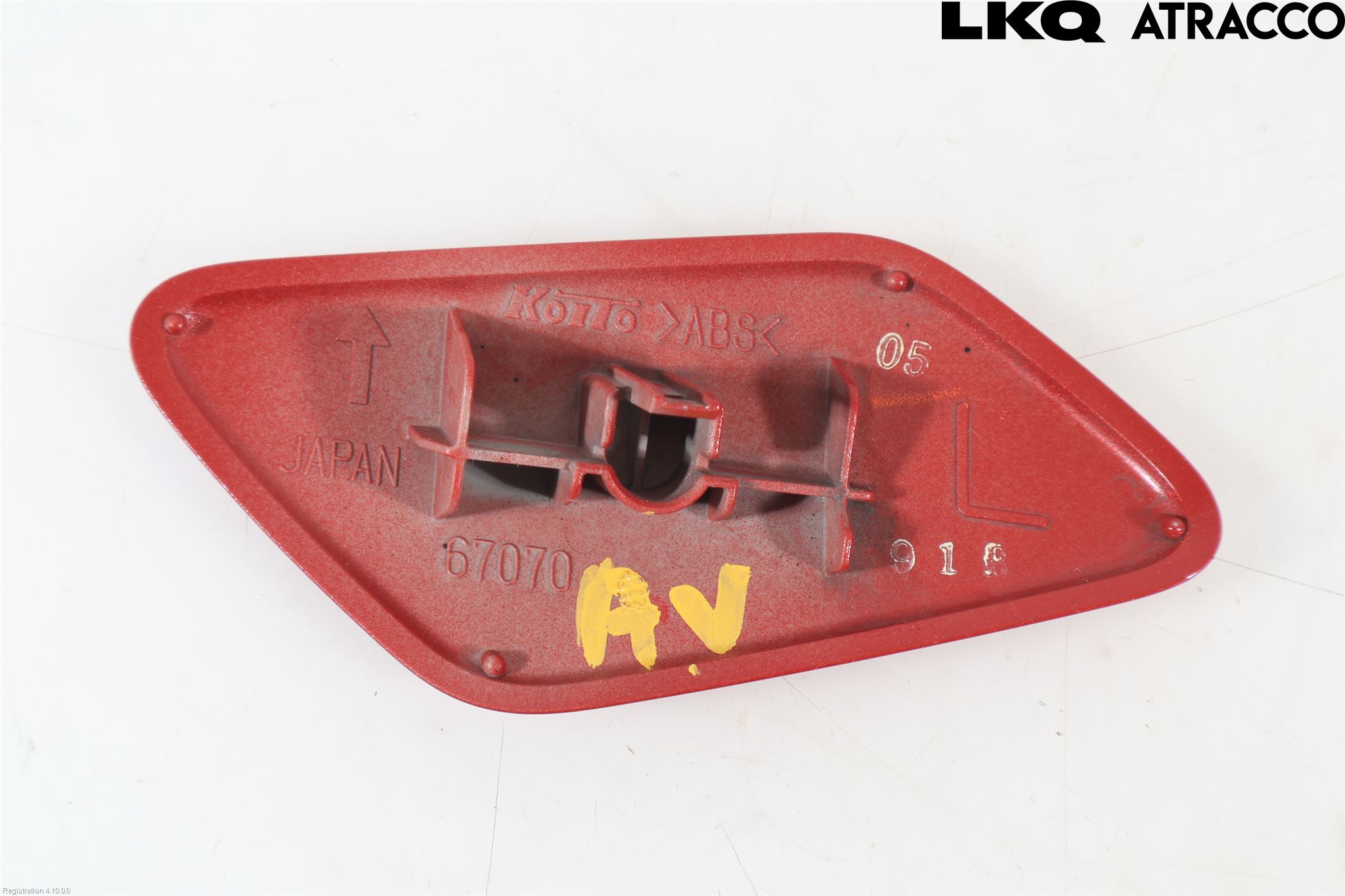 Mitsubishi OUTLANDER 13-21 Stötfångarhorn Fram Vä