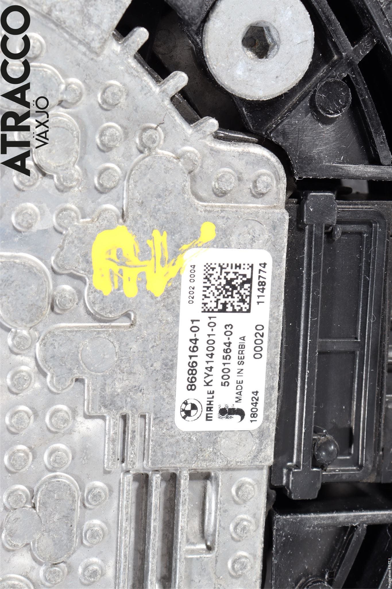 BMW 5 G30/G31/F90 17-23 Kylfläktkåpa