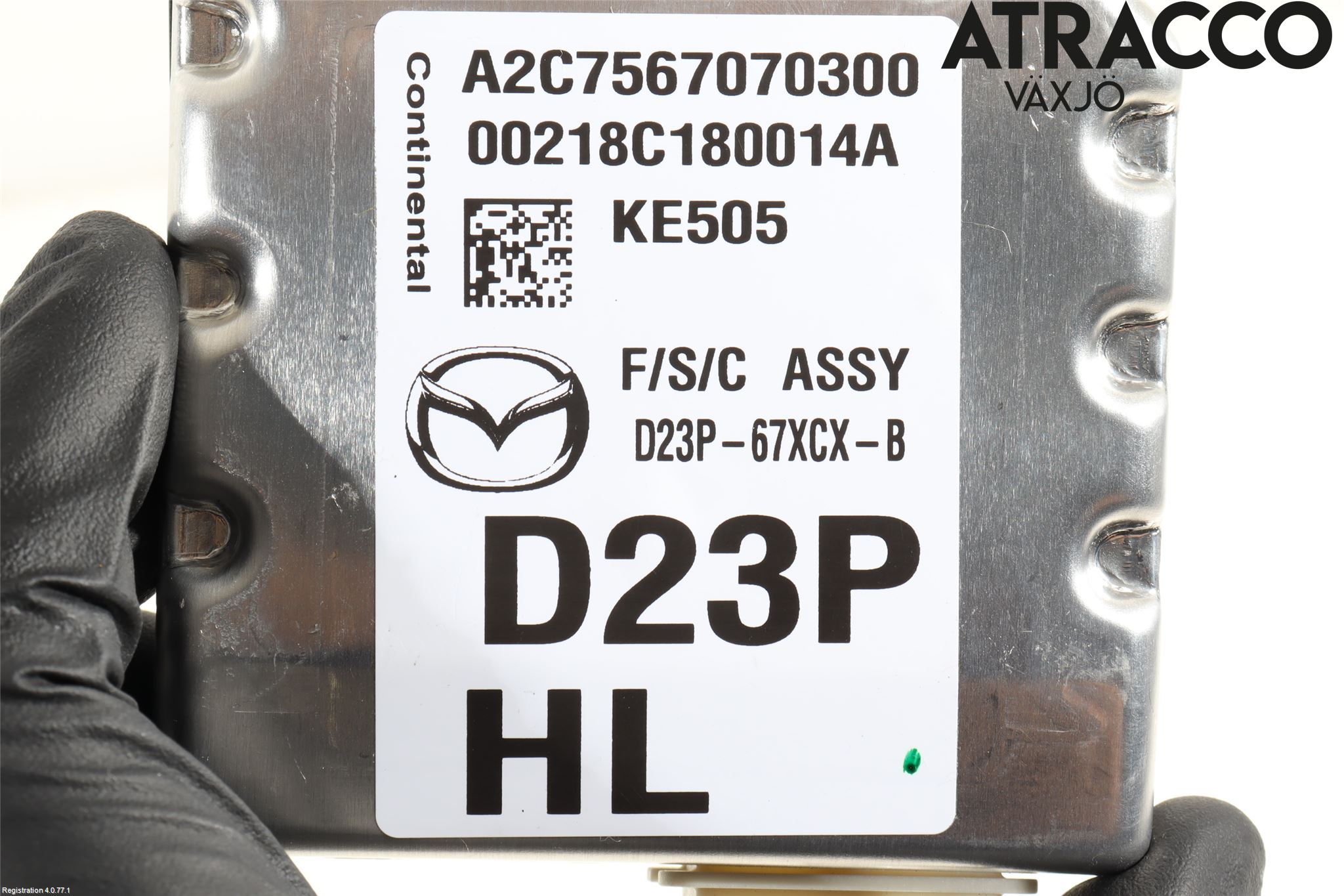 Mazda 2 (DJ) 15-22 Sensor Aktivt Kollisionsskydd