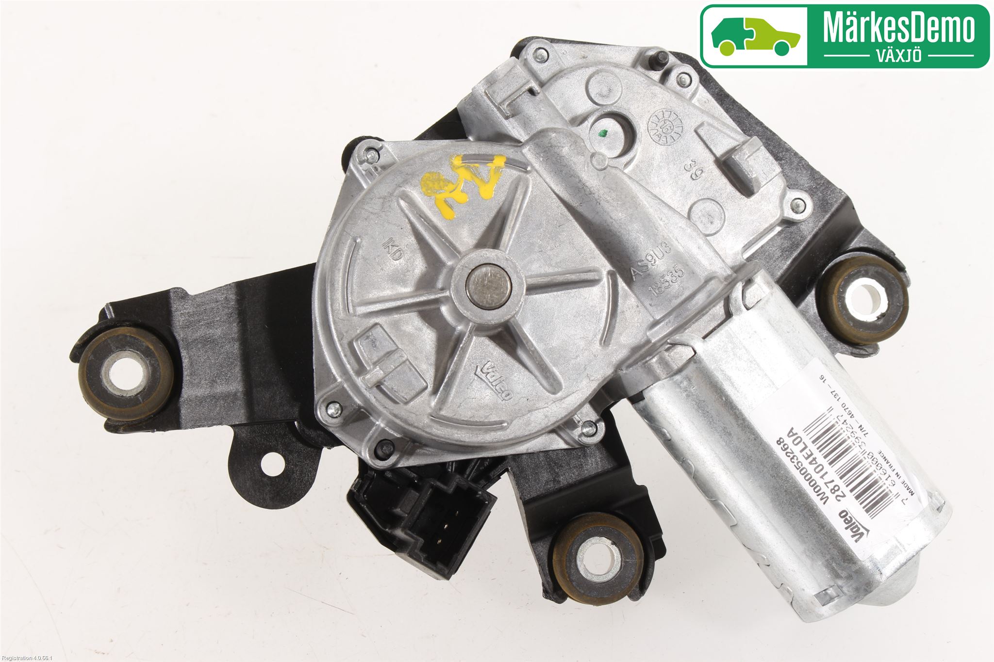 Nissan QASHQAI 14-17 Torkarmotor Baklucka