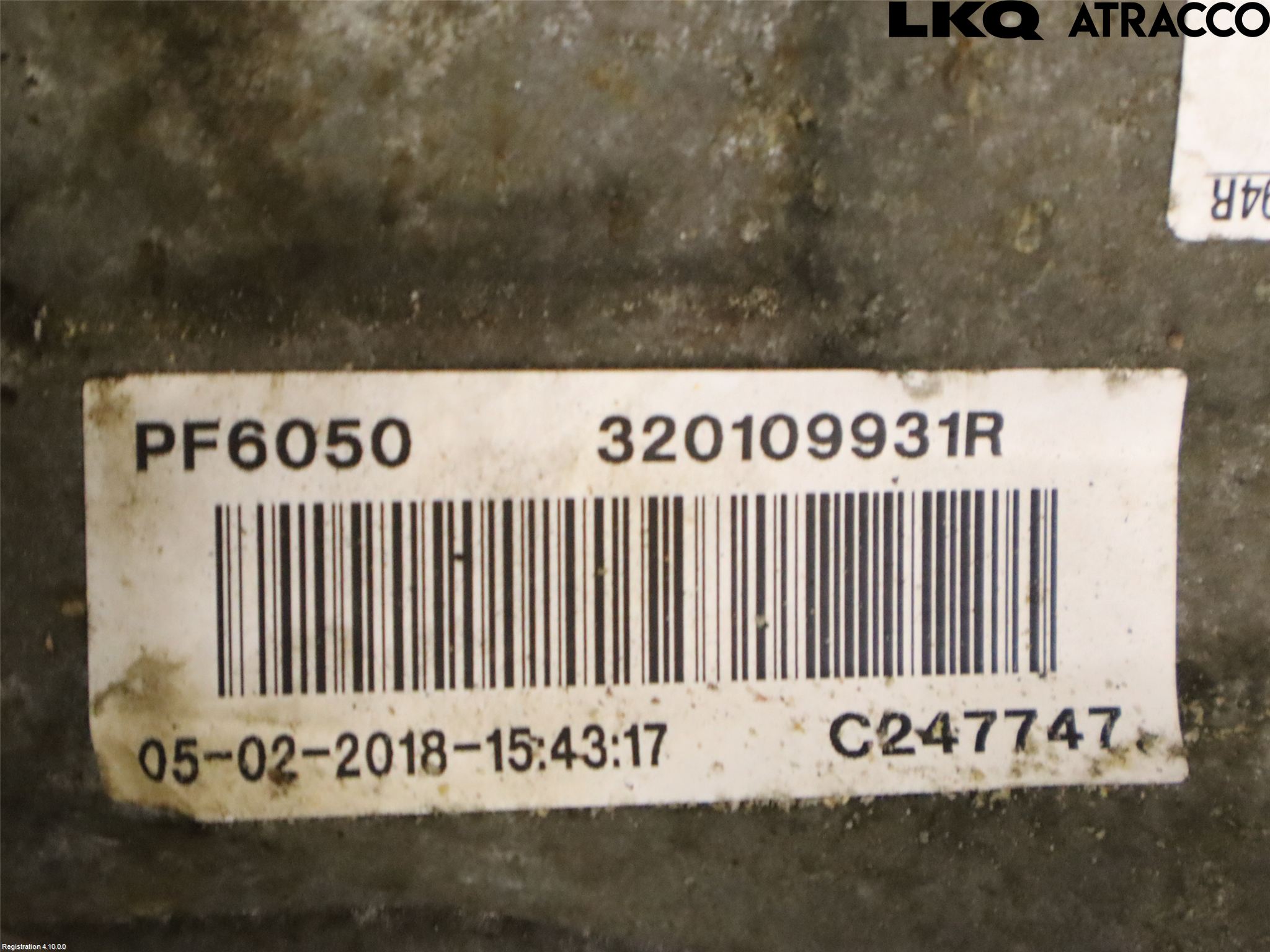 Renault TRAFIC/E-TECH 15- Växellåda Man 6 Vxl