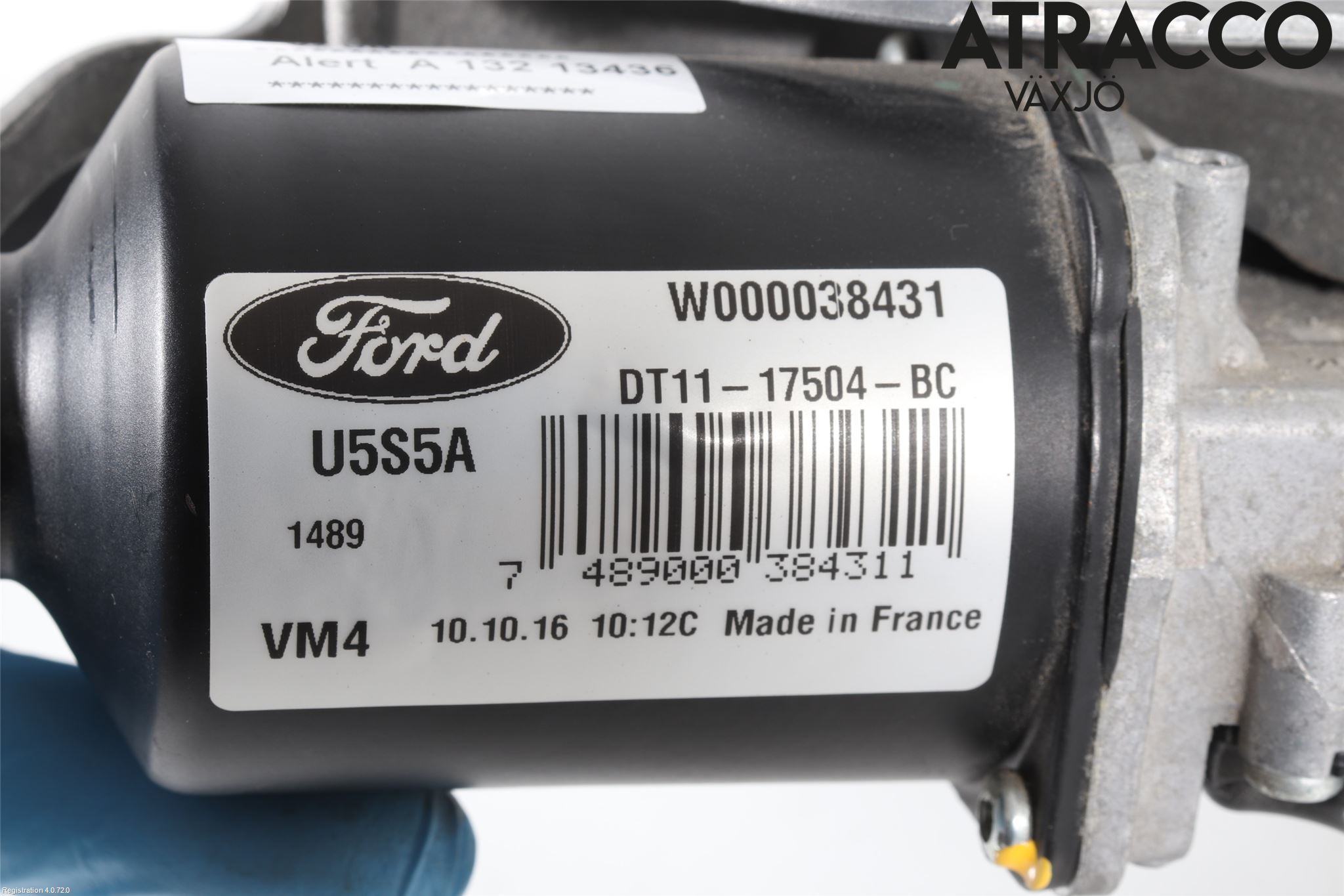 Ford TRANSIT/TOURNEO CONNECT 13-22 Torkarmotor Vindruta