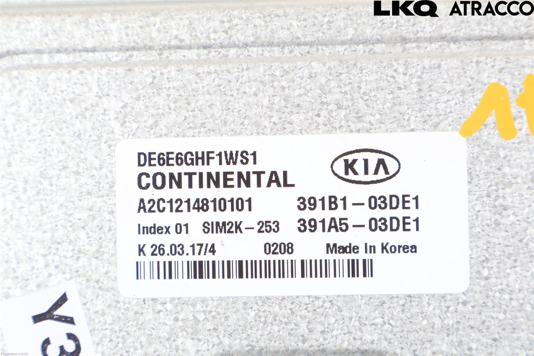 Kia NIRO (DE) 17-22 Styrenhet Insprut Bensin