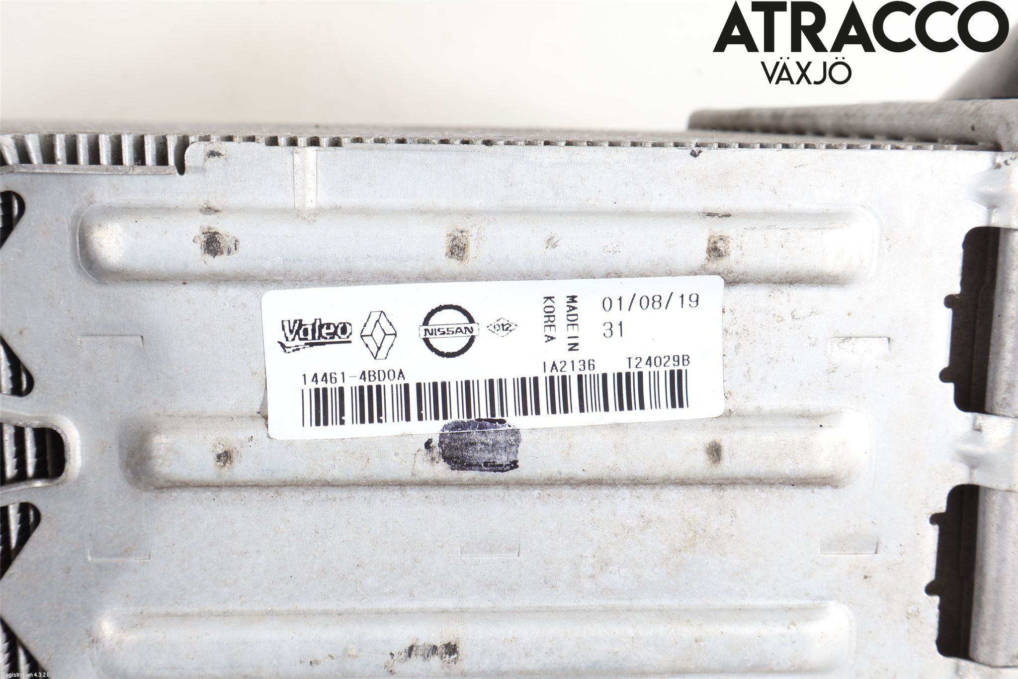 Nissan X-TRAIL 14-21 Laddluft-Intercooler Kyl