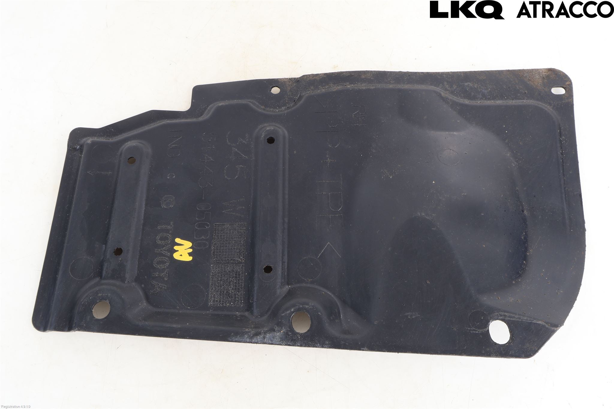 Toyota AURIS 13-19 Hasplåt Plåt-Plast