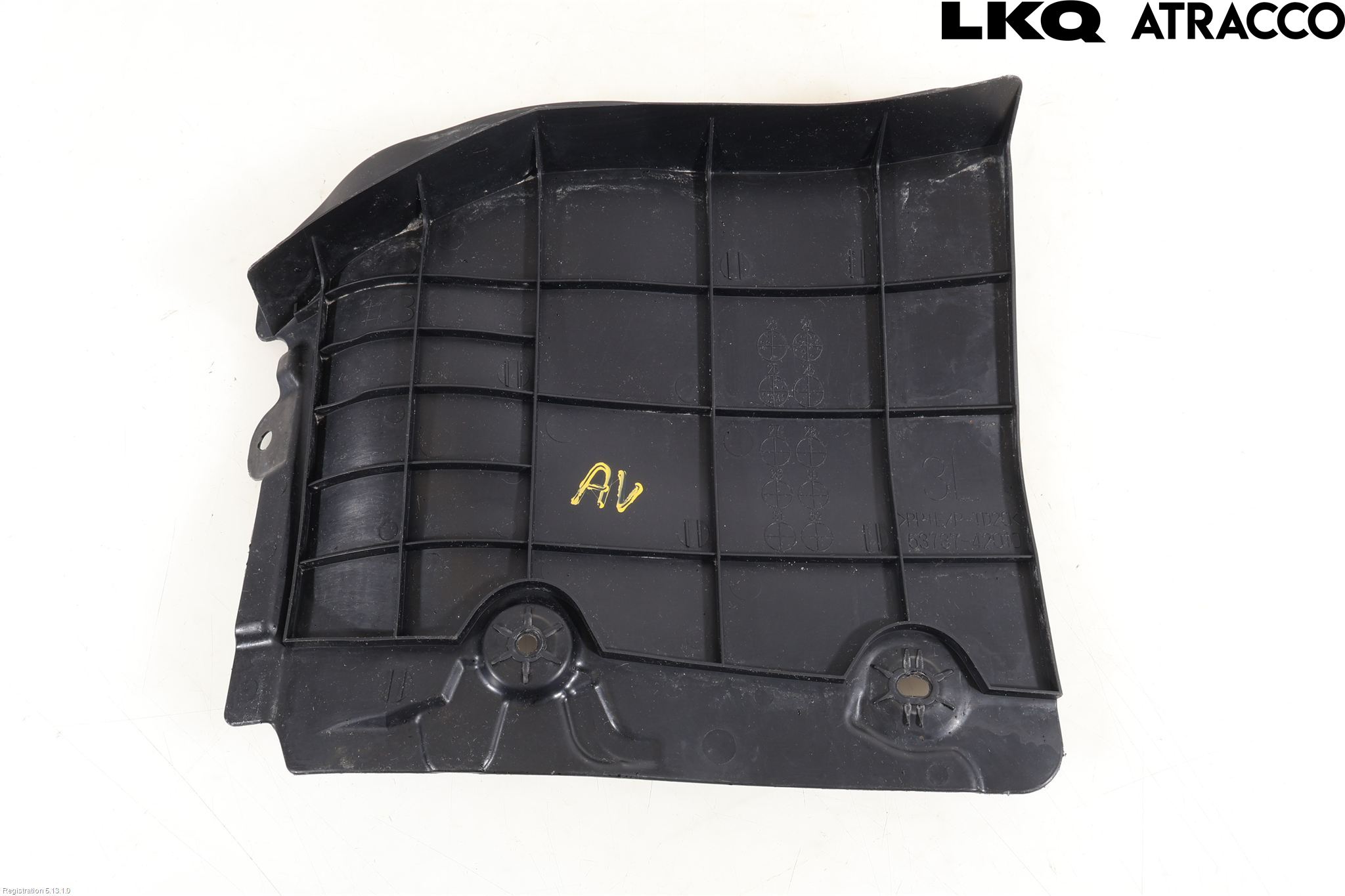 Toyota RAV4 19- Hasplåt Plåt-Plast