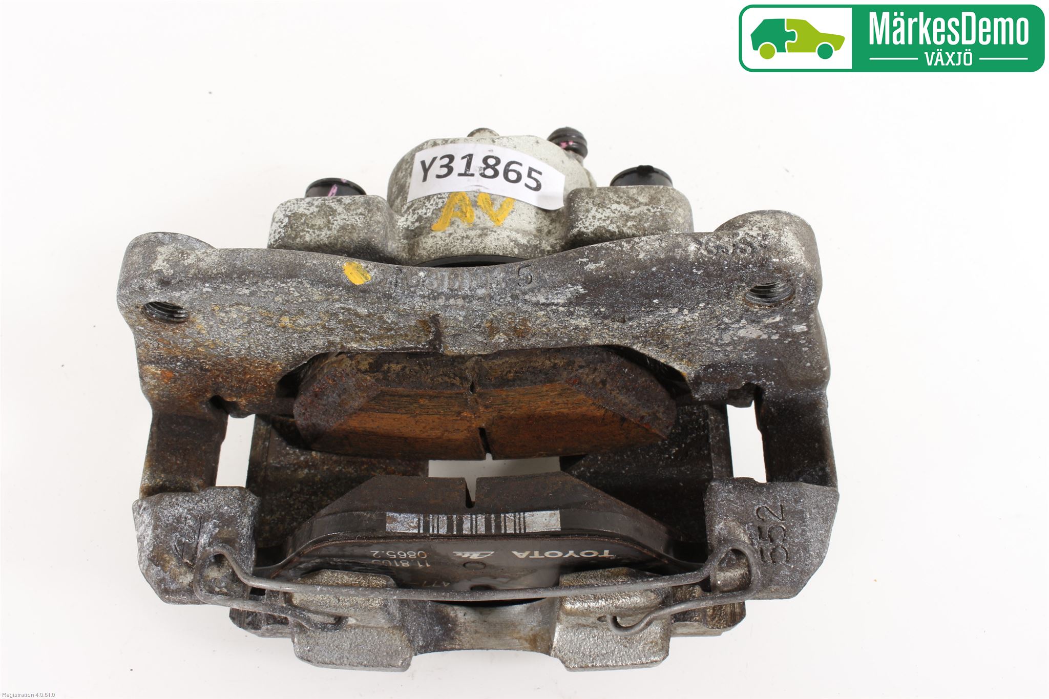 Toyota YARIS XP130 15-20 Bromsok Fram Höger