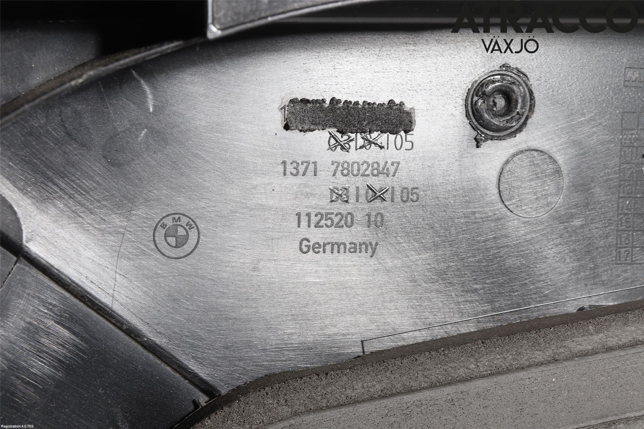BMW 5 F10/F11/F18 09-17 Motorkåpa