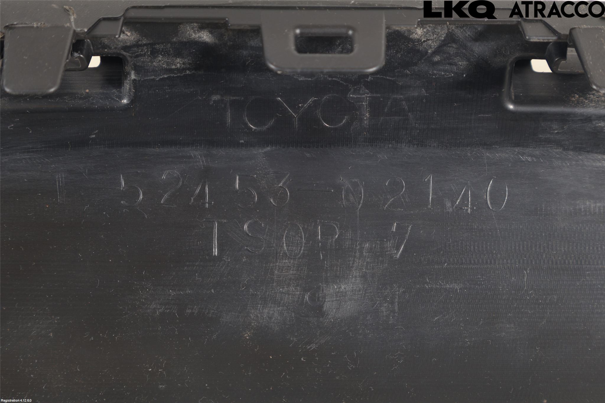 Toyota AURIS 13-19 Stötfångardel Bak Mitt