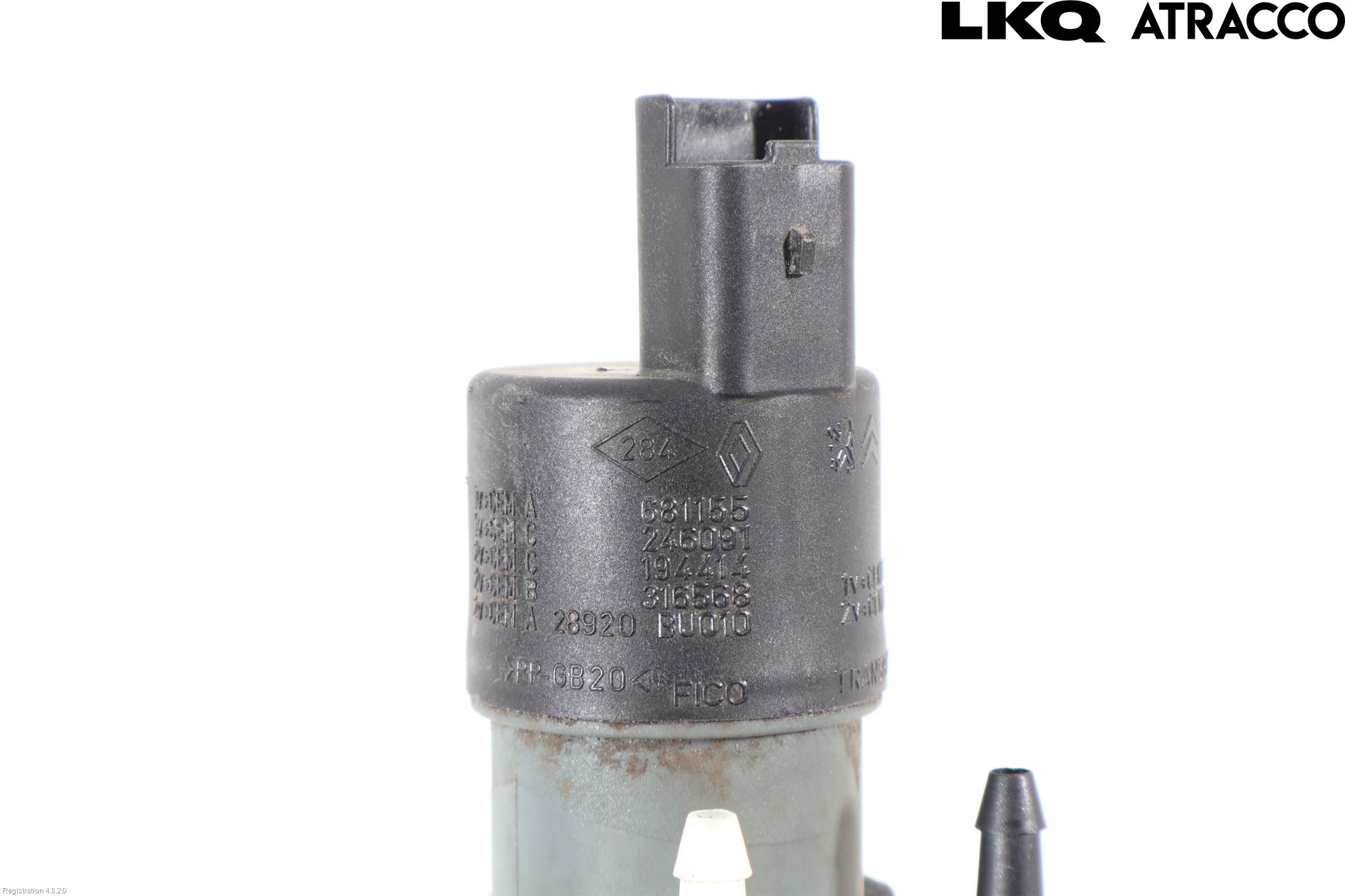 Nissan QASHQAI+2  10-14 Spolarpump Vindruta