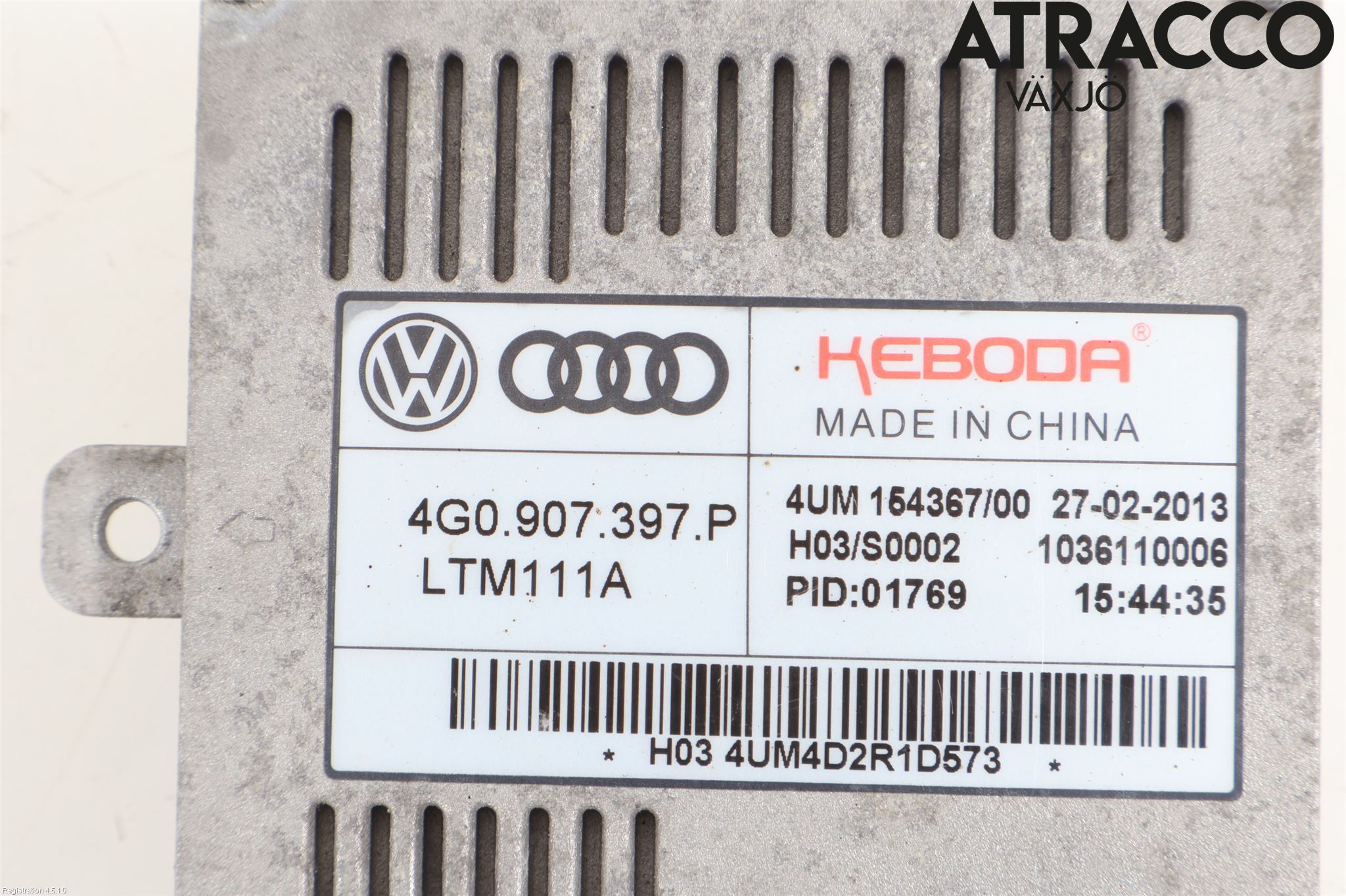 Audi A3/S3 8V 13-20 Styrenhet Strålkastare