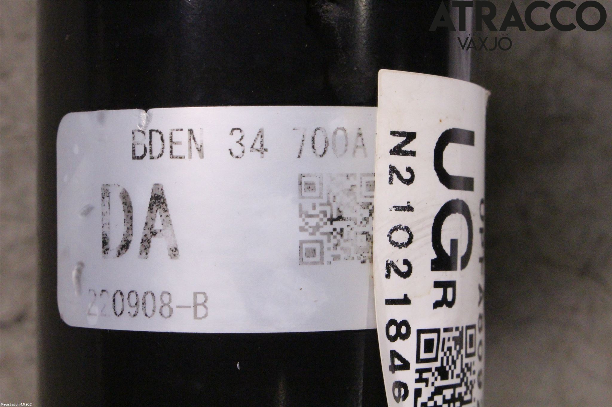 Mazda 3 IV 19- Fjäderben Fram Höger