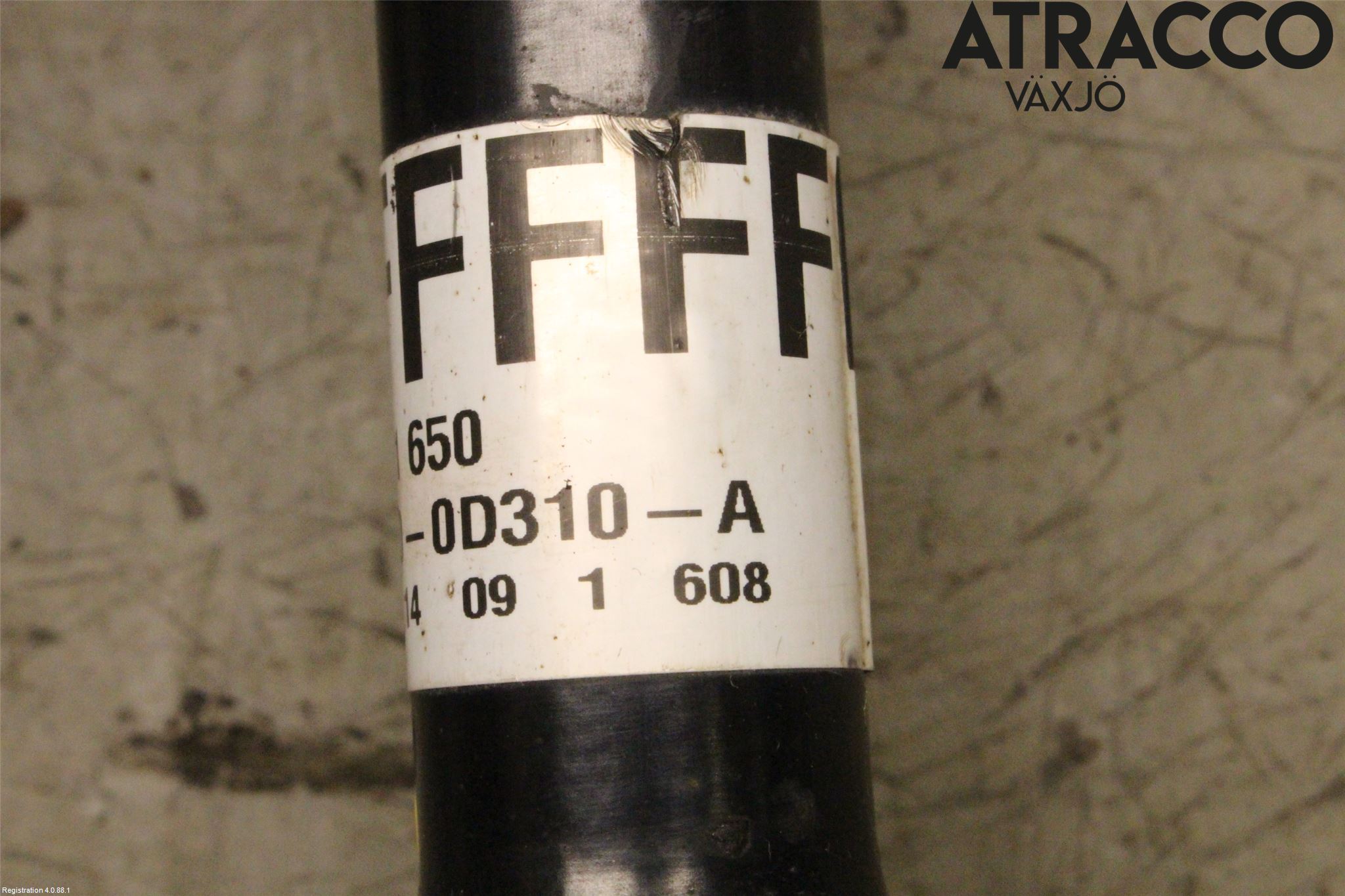 Toyota YARIS XP130 12-14 Drivaxel Fram Vänster
