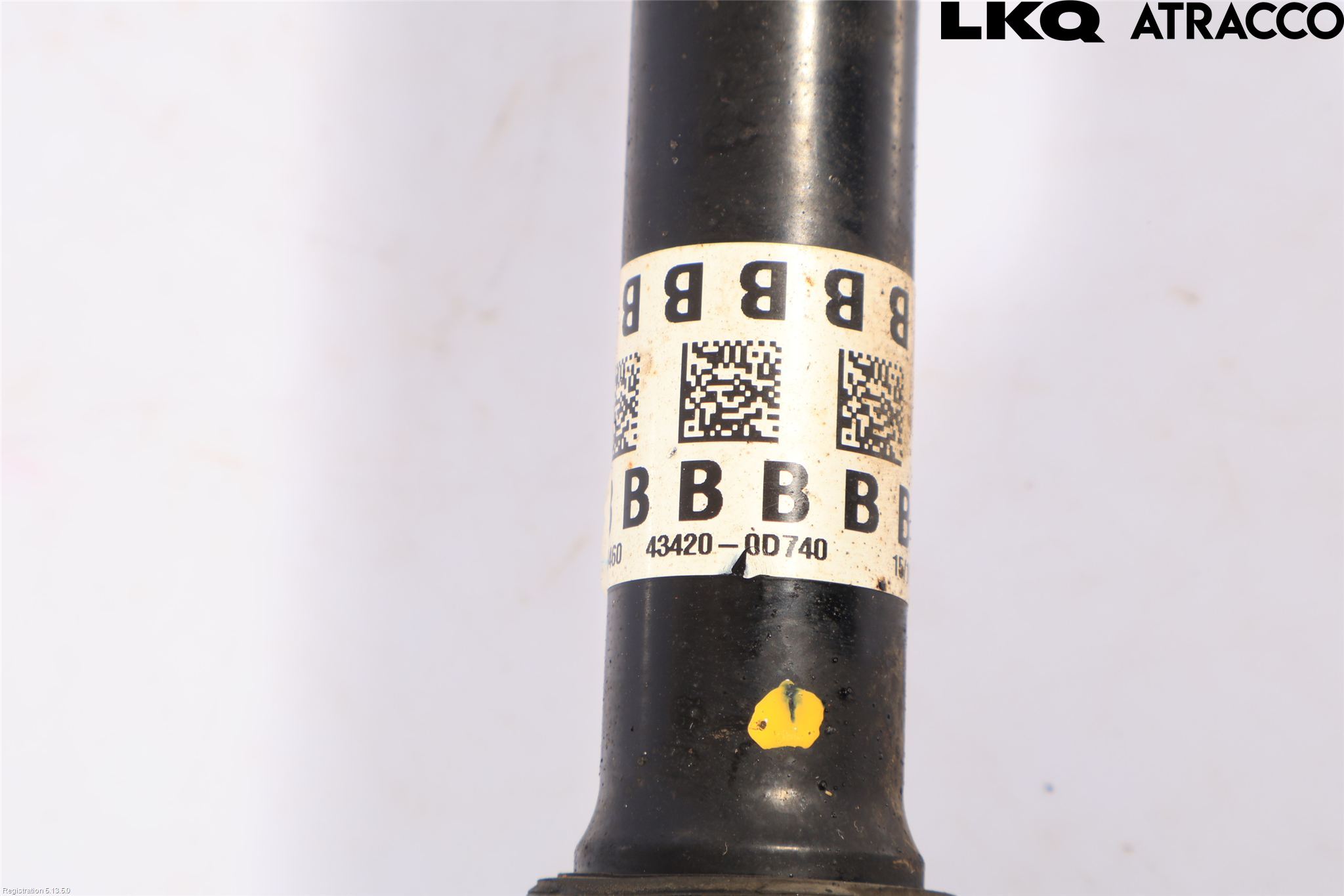 Toyota YARIS CROSS XP21 21- Drivaxel Fram Vänster