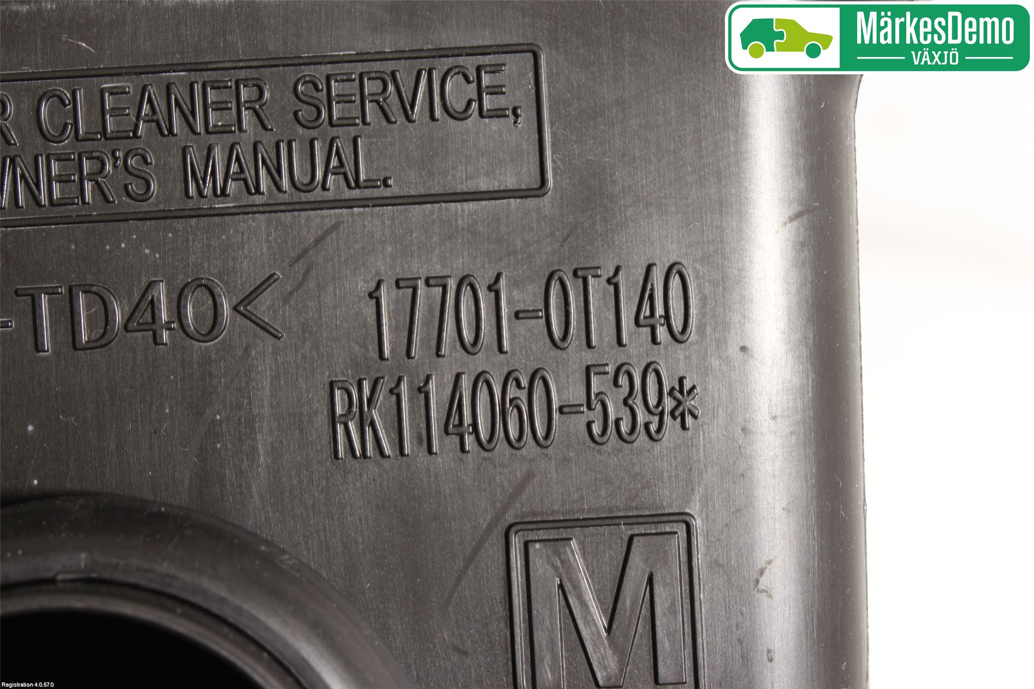 Toyota C-HR 16-23 Luftrenare