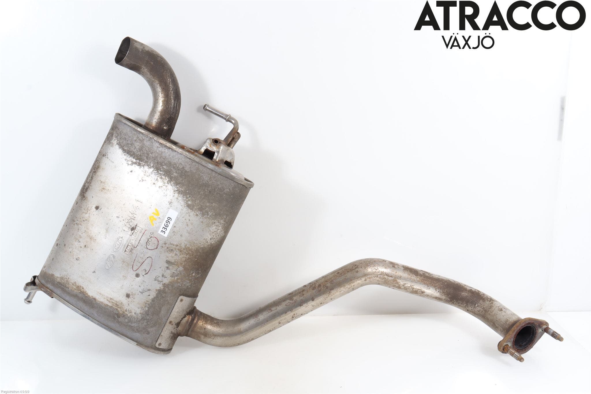 Hyundai KONA/ELECTRIC OS 18-23 Avgas Bakre Dämpare