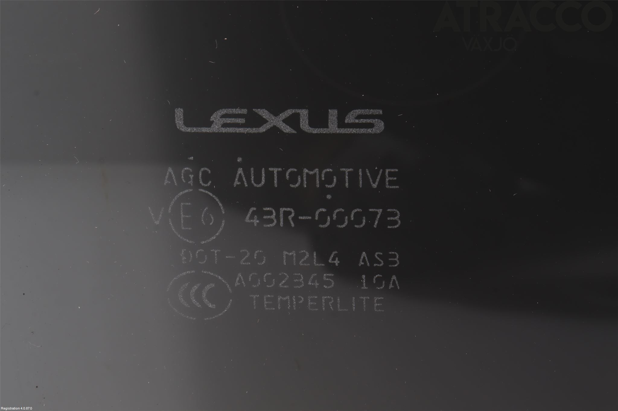 Lexus RX AL20 16-22 Dörruta Bak Höger